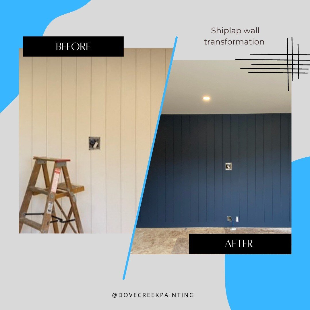 Shiplap transformation 

#shiplap #painting #beforeandafter #comoxvalleysmallbusiness #painters #professionalpainting