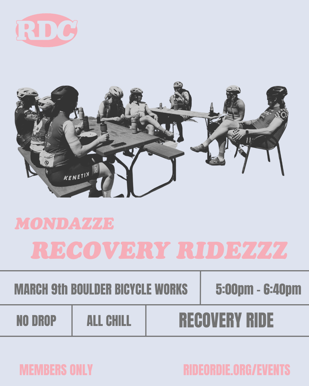 Mondazz Recovery Ridezzz