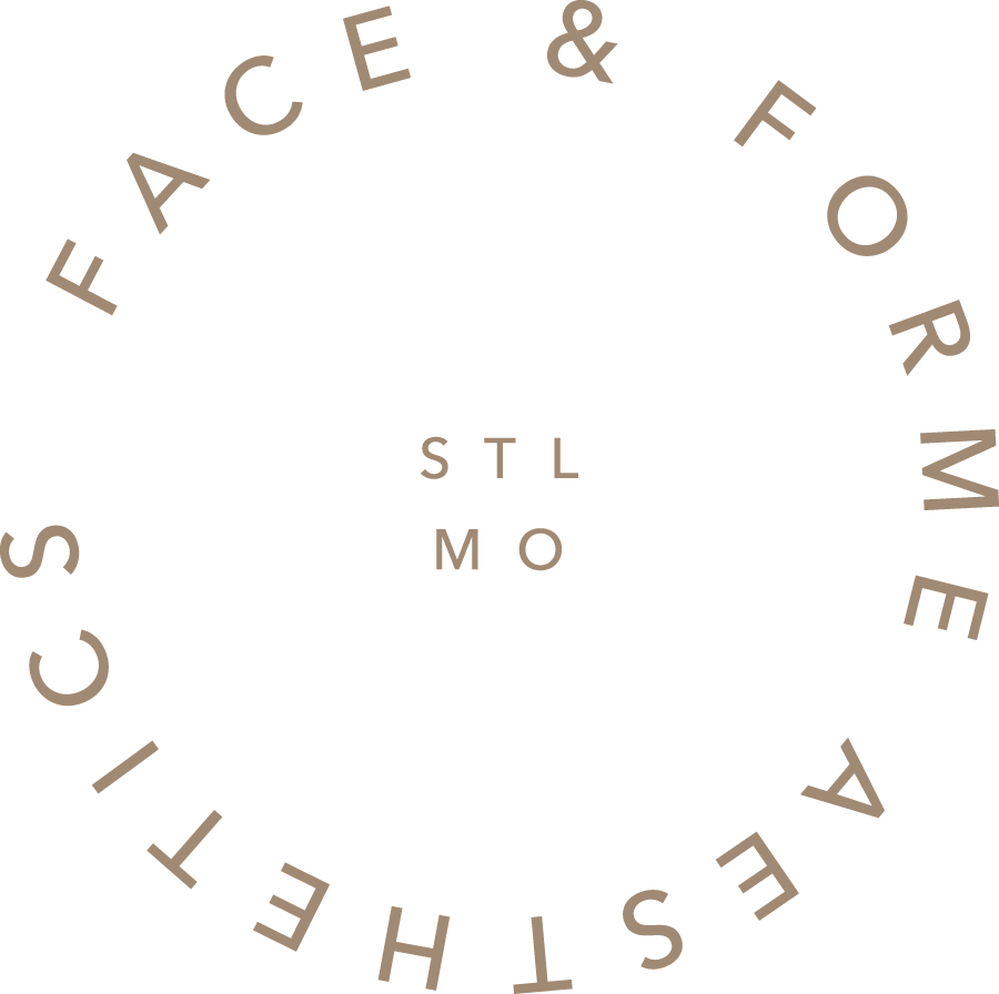 Circular text saying "Face & Form Able" around the top and "Sculptures in Motion" around the bottom, with the letters "STL" and "MO" in the center.