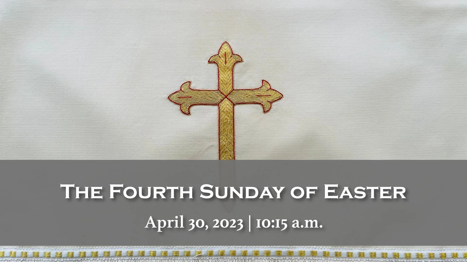 April 30, 2023 | The Fifth Sunday of Easter Sermon | Dr. Jeremy Godwin