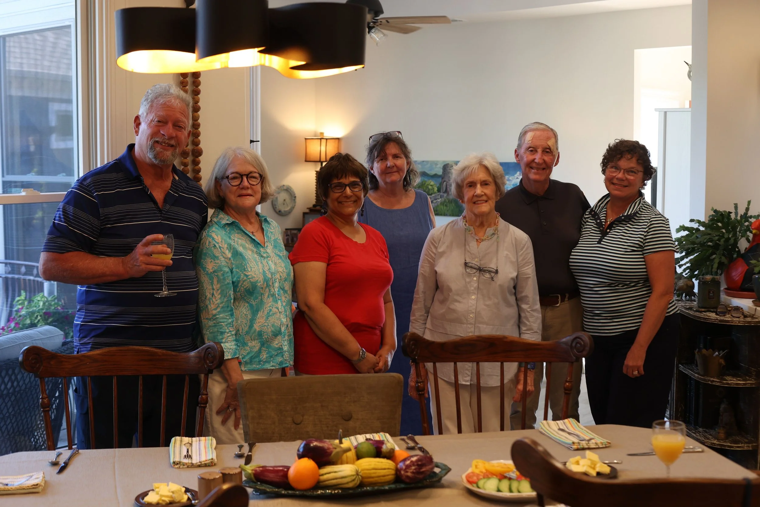 Scenes from Supper Club Group 8's dinner last night! It was breakfast for dinner!