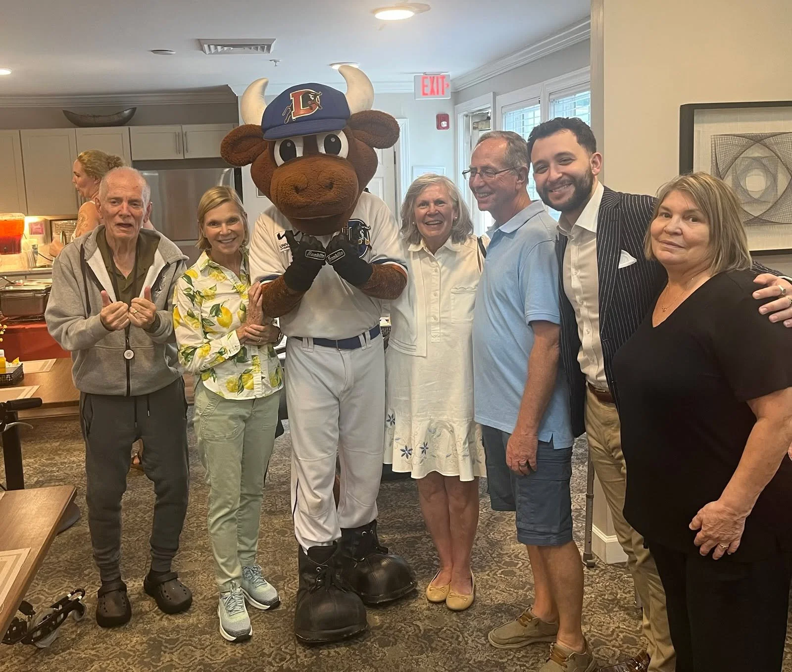 Scenes from the Carolina Reserve of Durham. St. Stephen's parishioners and staff helped put on a BBQ for our friends at the Carolina Reserve today!