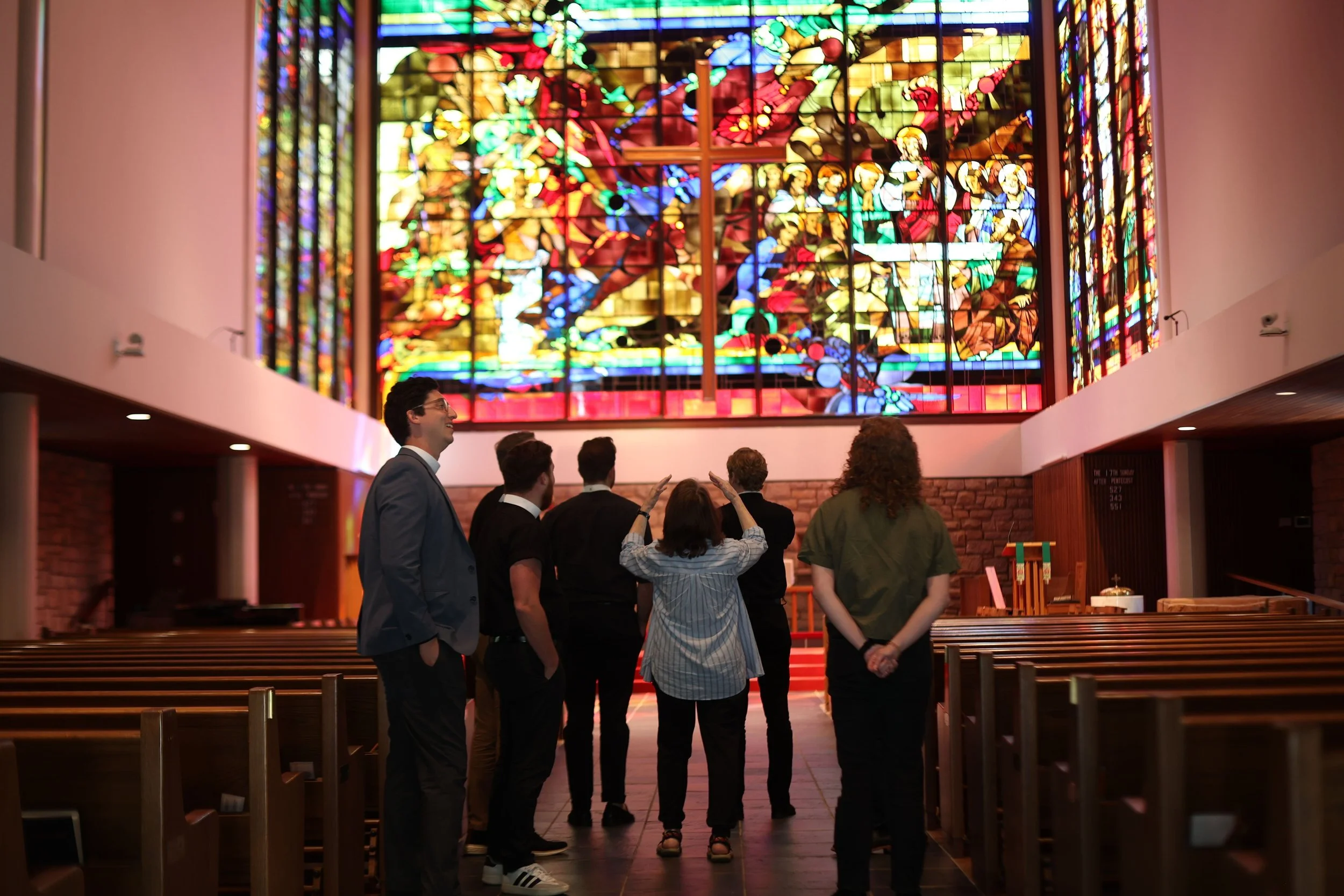 Scenes from the newly ordained clergy retreat at St. Stephen's today. We hosted all the newly ordained clergy in the Diocese of North Carolina.