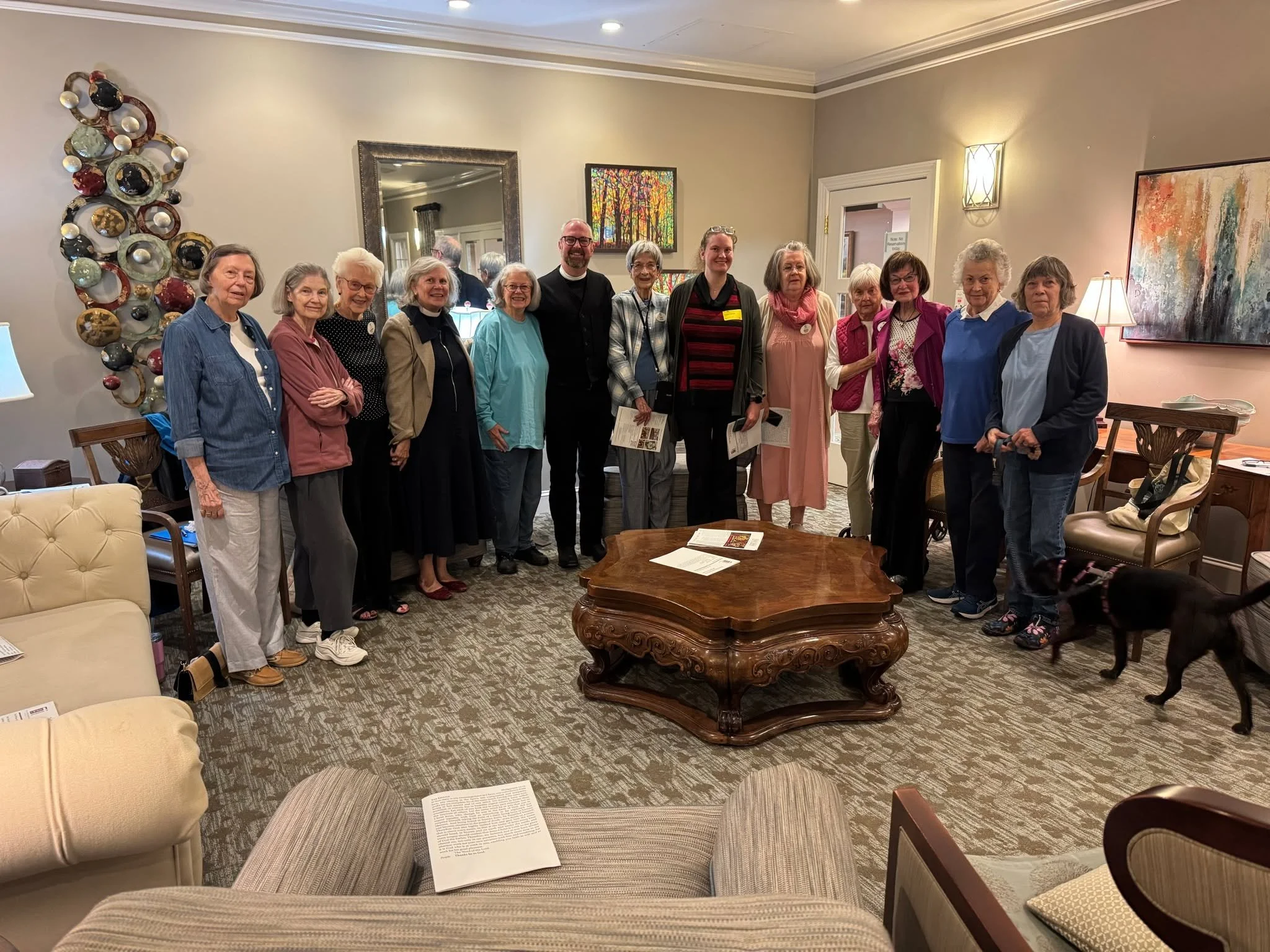 Scenes from today's Forest at Duke Bible Study!