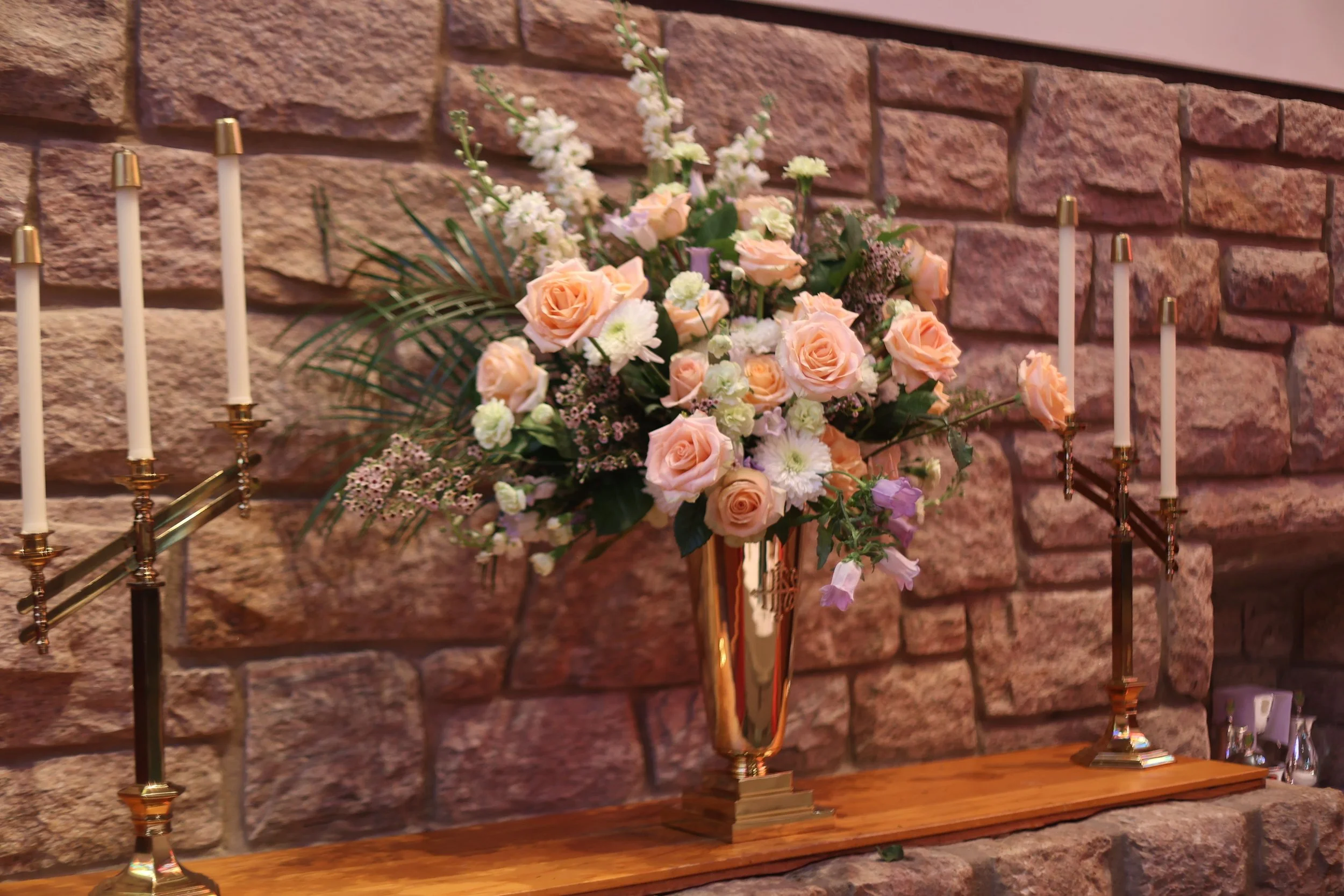 Sunday's altar flowers were given to the glory of God, and in loving memory of Elizabeth Gunselman by her husband, Dan Gunselman.