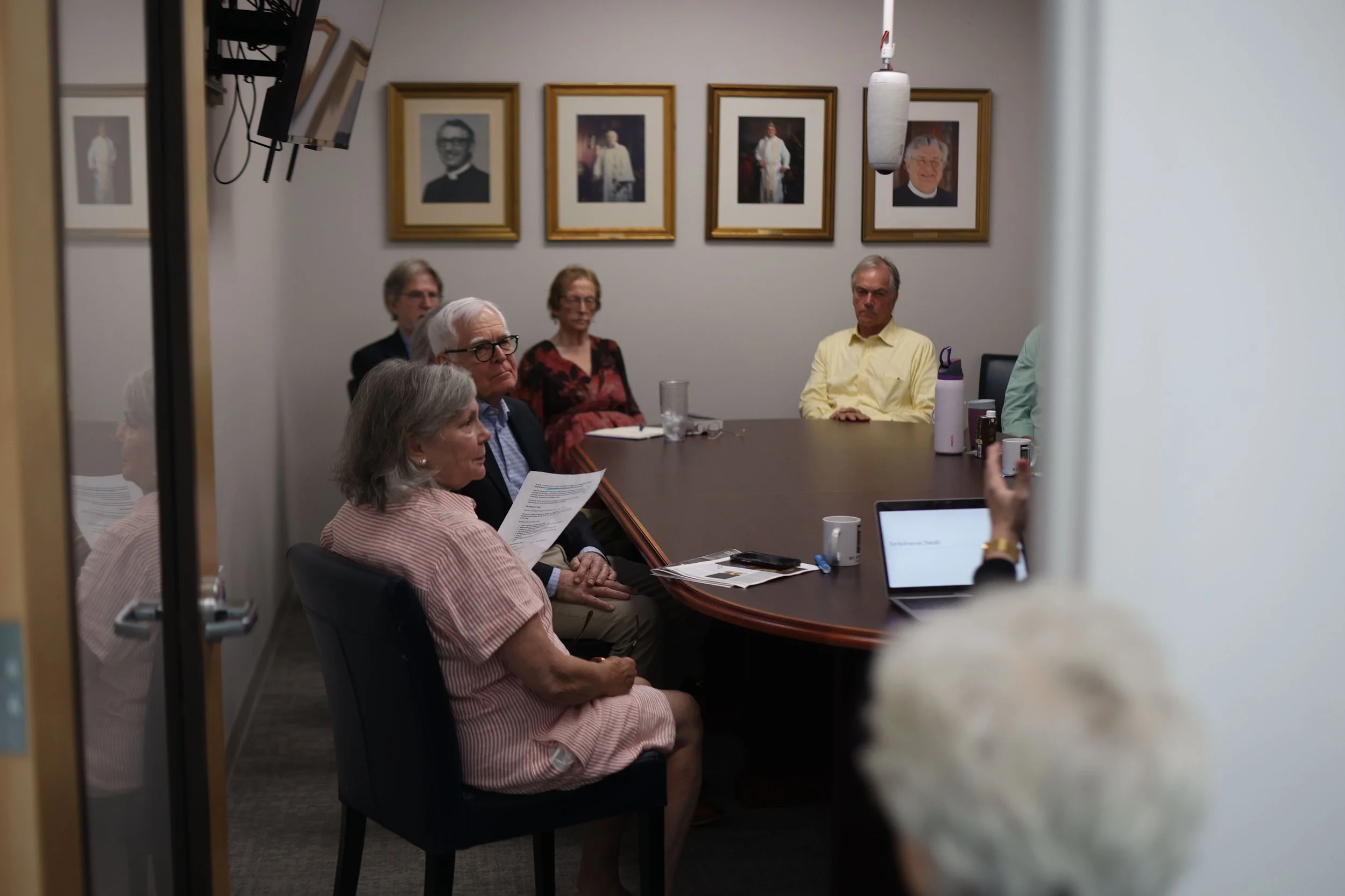 Scenes from Sunday's Adult Formation!