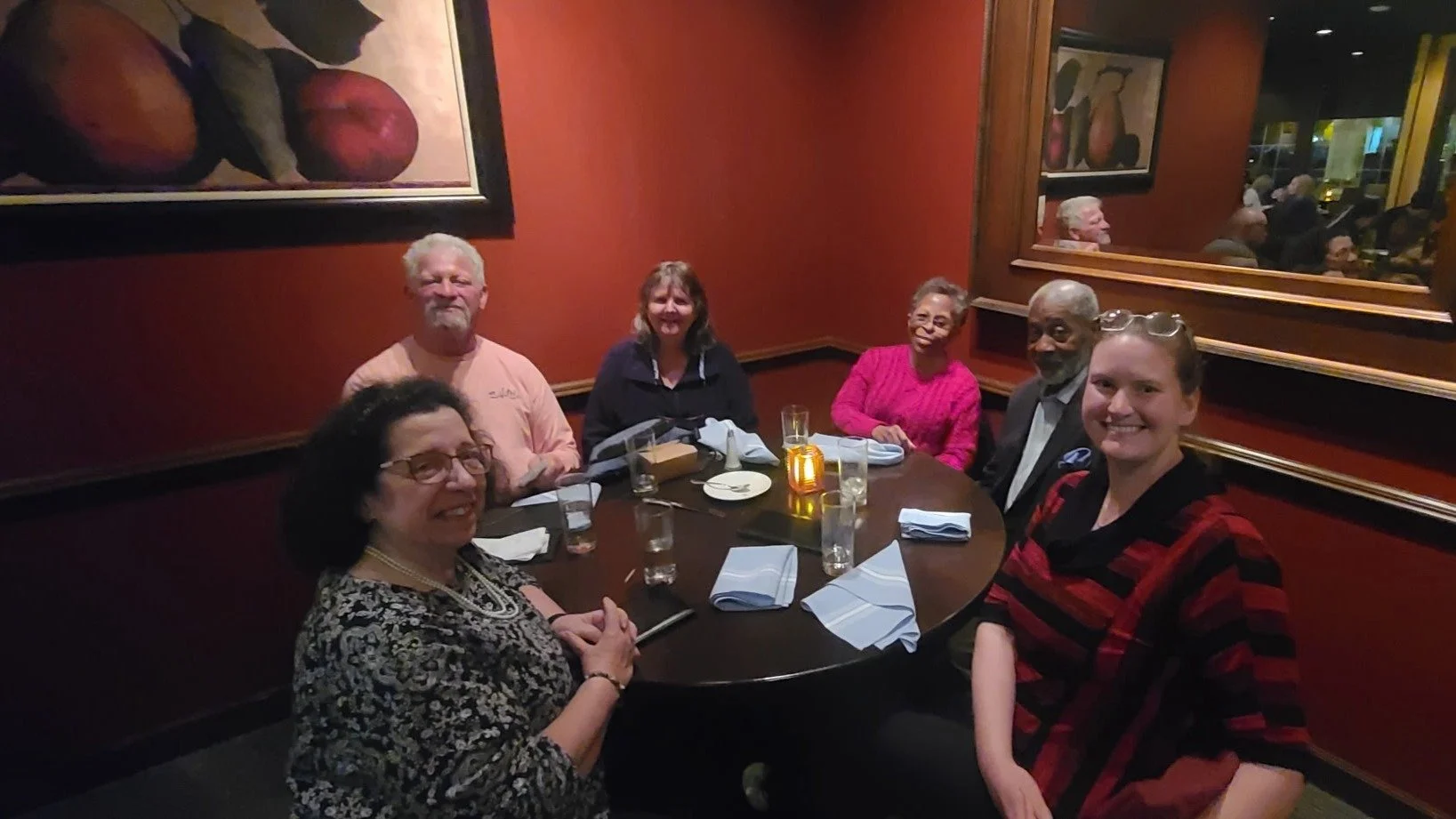 Scene from Supper Club Group 3's dinner tonight! 

The eyes of all wait upon You, O Lord, and You give them their food in due season; You open Your hand and satisfy the desire of every living thing. Lord God, heavenly Father, bless us and these Your 
