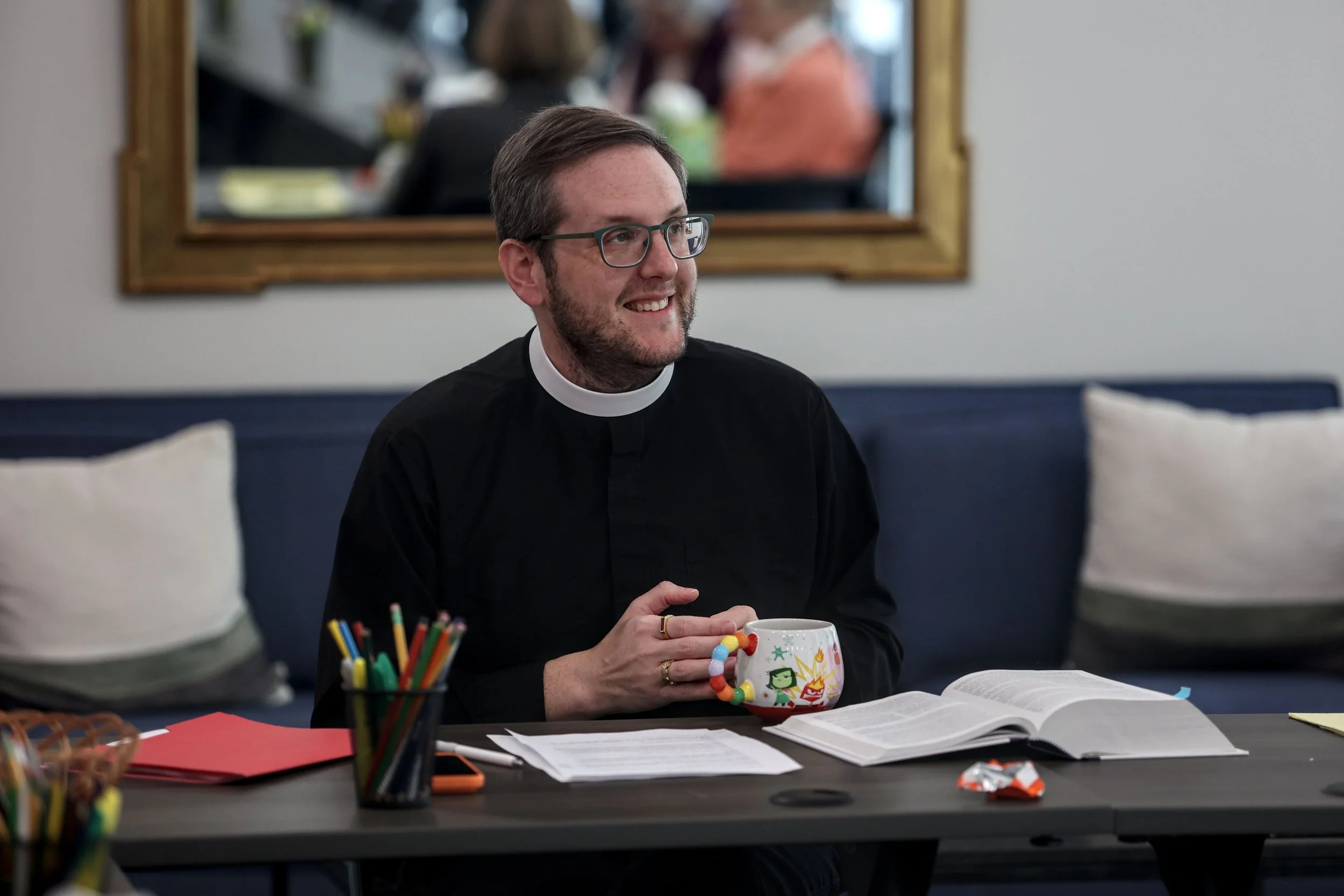 Scenes from Thursday's Women's Bible Study! Join us Thursdays at 10:00 a.m. in the Davis Room.