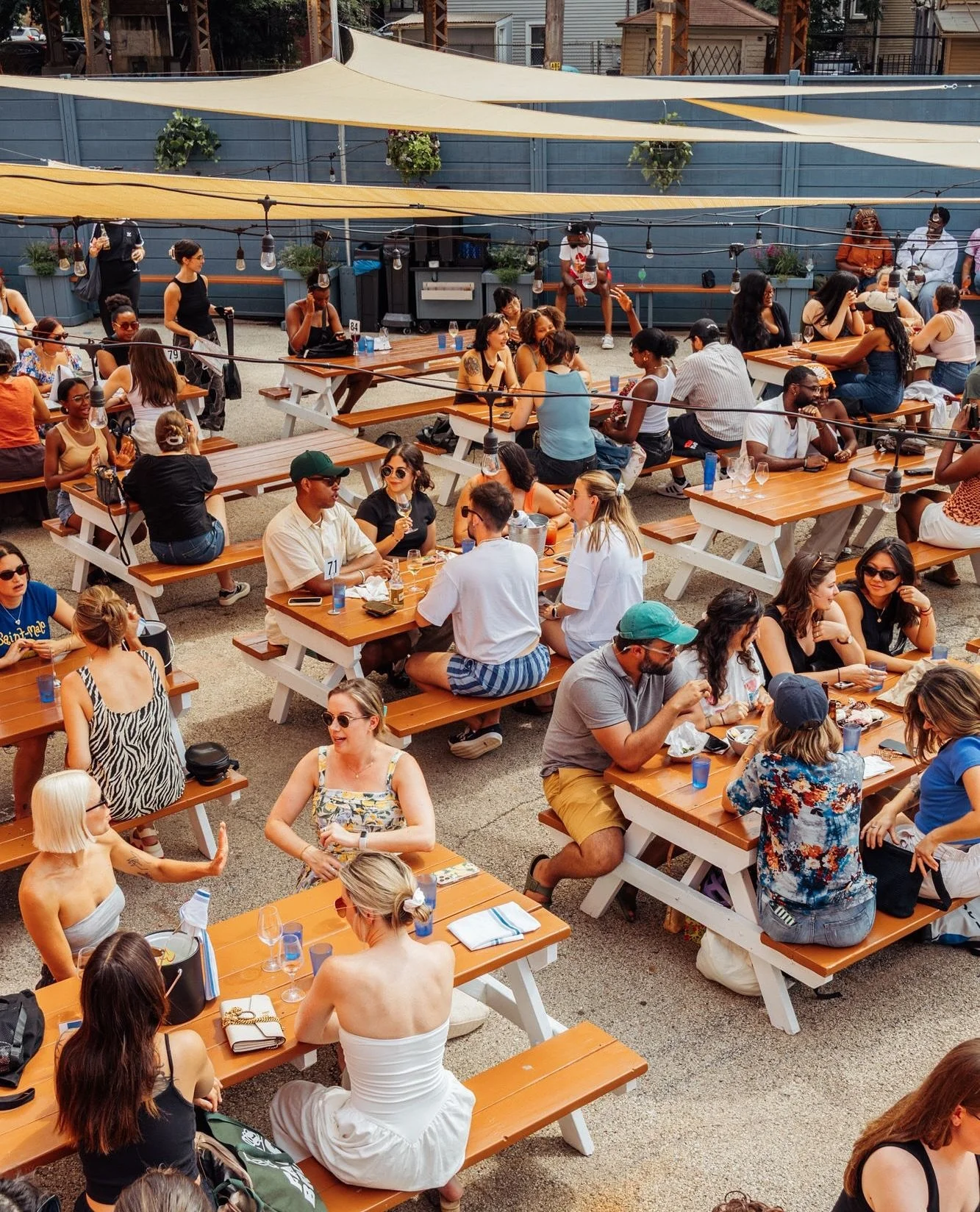 Imagine watching football inside instead of enjoying the last bits of summer ☀️🍷 See you this weekend ⁠
⁠
⁠
THURS-SUN @ EDI &mdash;&gt;⁠
⁠
WINE TASTING⁠
&bull; Thursday 10/2 The Old Vine Chenin Blanc and Pineau D&rsquo;aunis of La Grapperie 6-9pm⁠
⁠