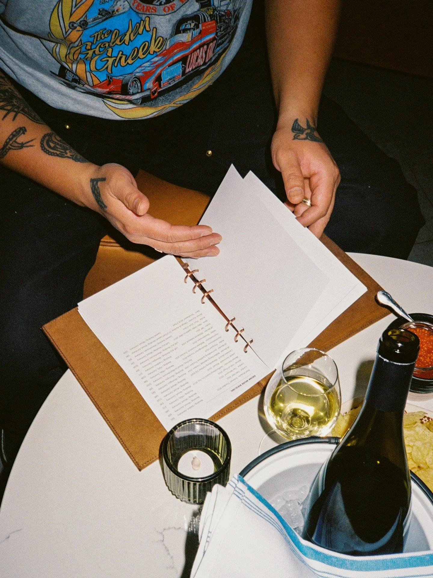 some new wines, some old wines, on the bottle list. something for everyone, at least that&rsquo;s what i tell myself. damn, wine is cool. ⁠
⁠
see you this weekend 🍷

#chicagowine #bottlelist #chicagobar