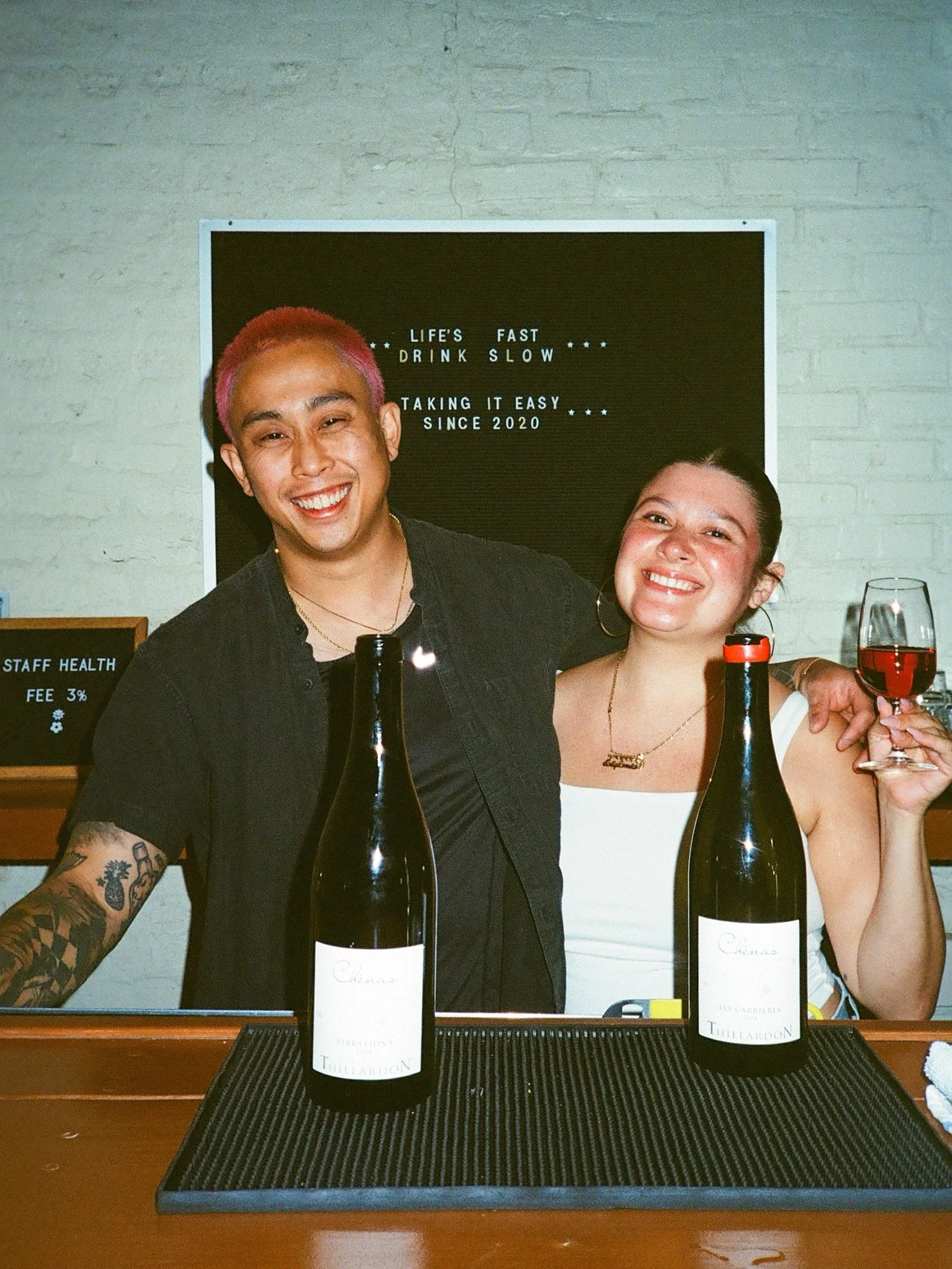 drake never sat on a patio with a glass of wine and olives and it shows⁠
⁠
⁠
⁠WINE TASTING⁠S⁠
&bull; Thursday 6/4 Wine Tasting: Domaine YoYo &amp; Les Foulards Rouges, 6-9PM⁠ 
⁠
TUESDAY WEEKLY ⁠
&bull; Latin Lingo: records, wines, cocktails, &amp; do