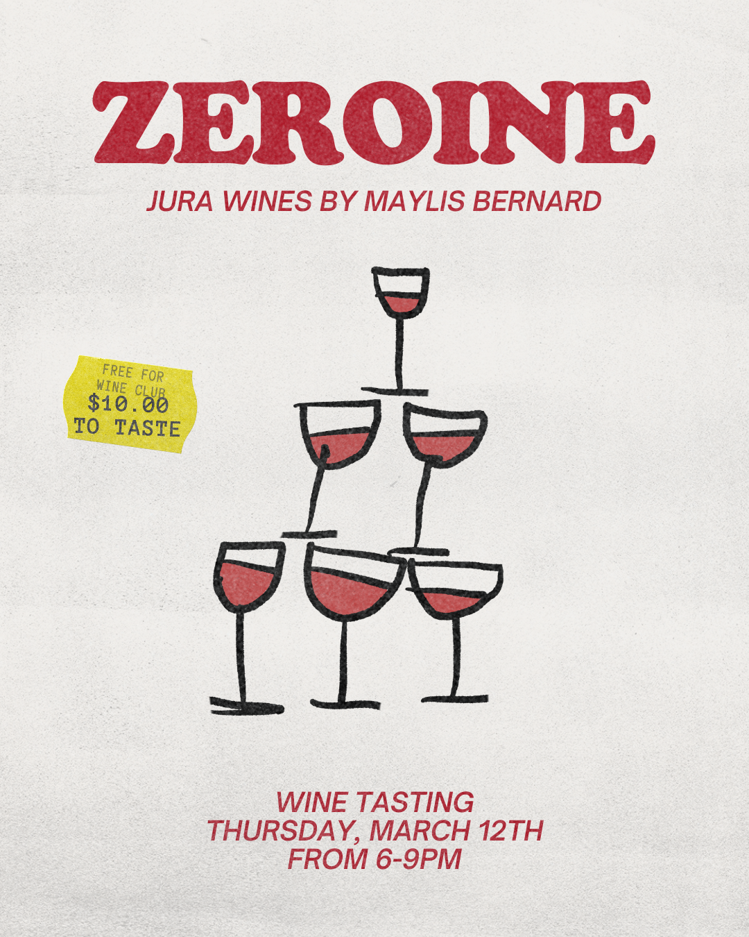 Zeroine - Jura Wines by Maylis Bernard