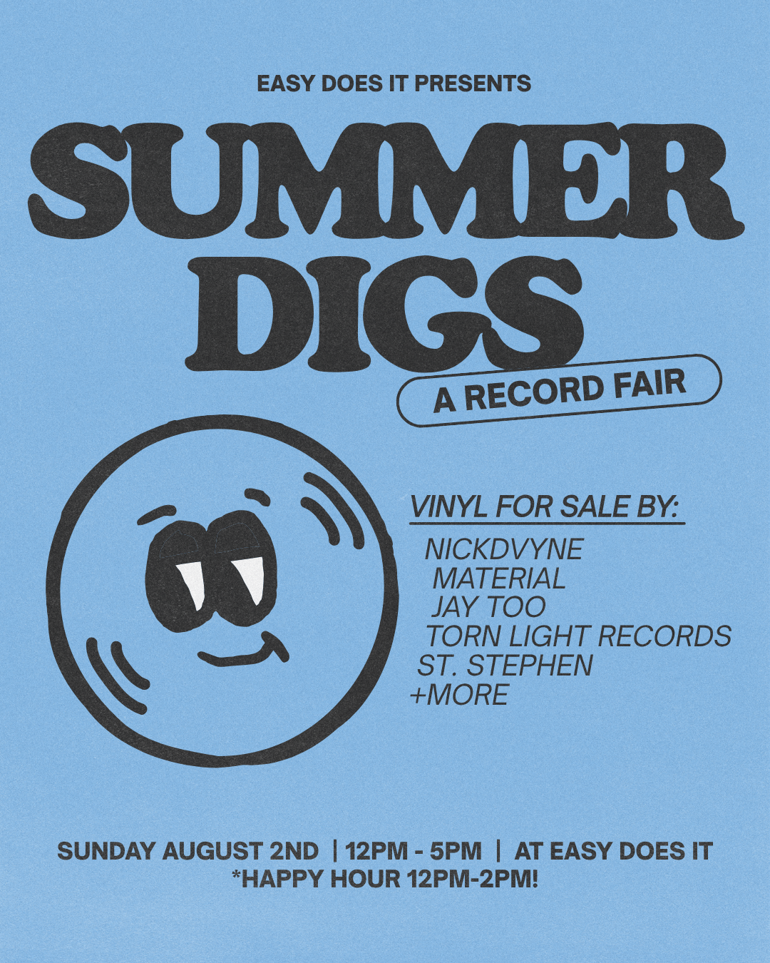 Summer Digs: Record Fair