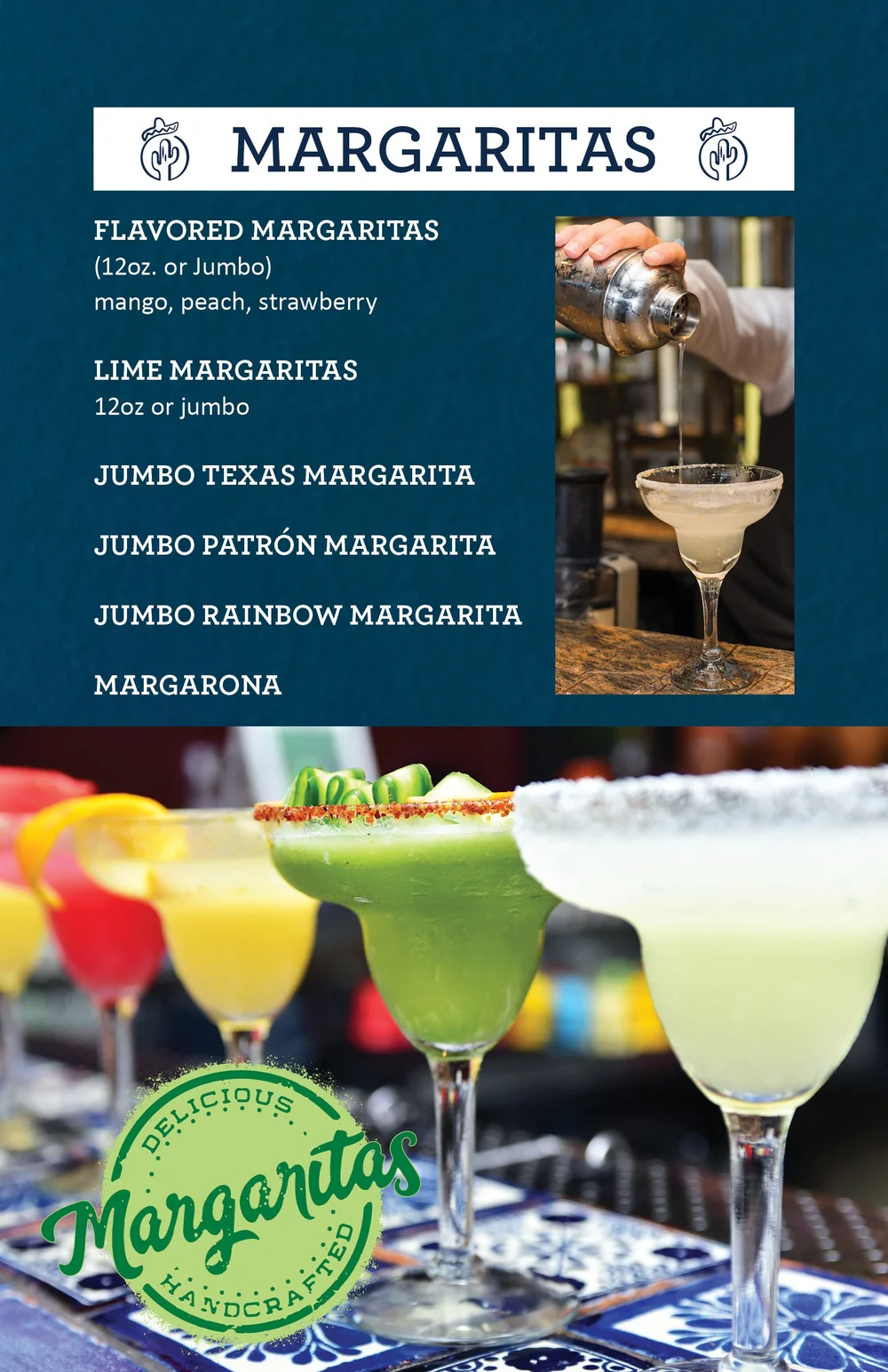 Menu — El Rio Grande Mexican Restaurant