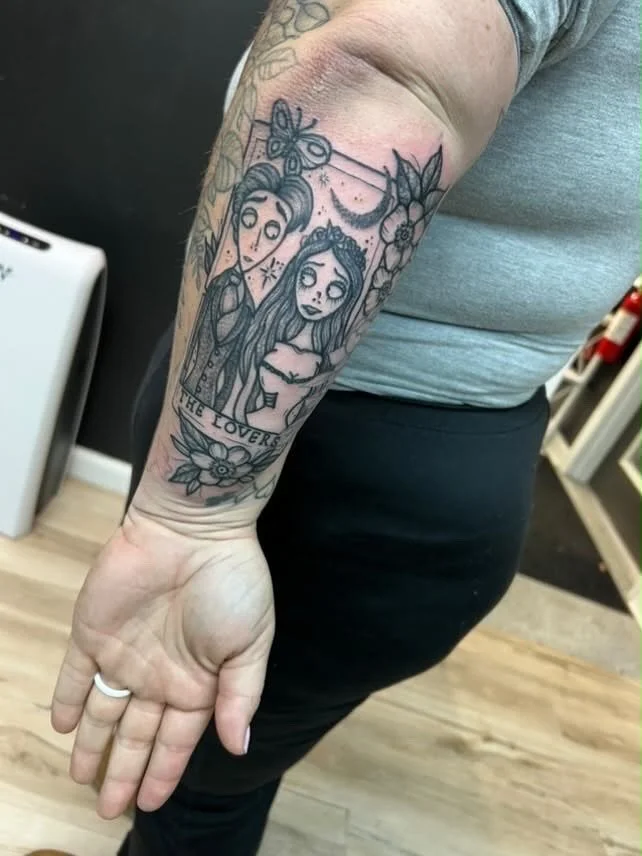 tarot card tattoo Englewood ohio