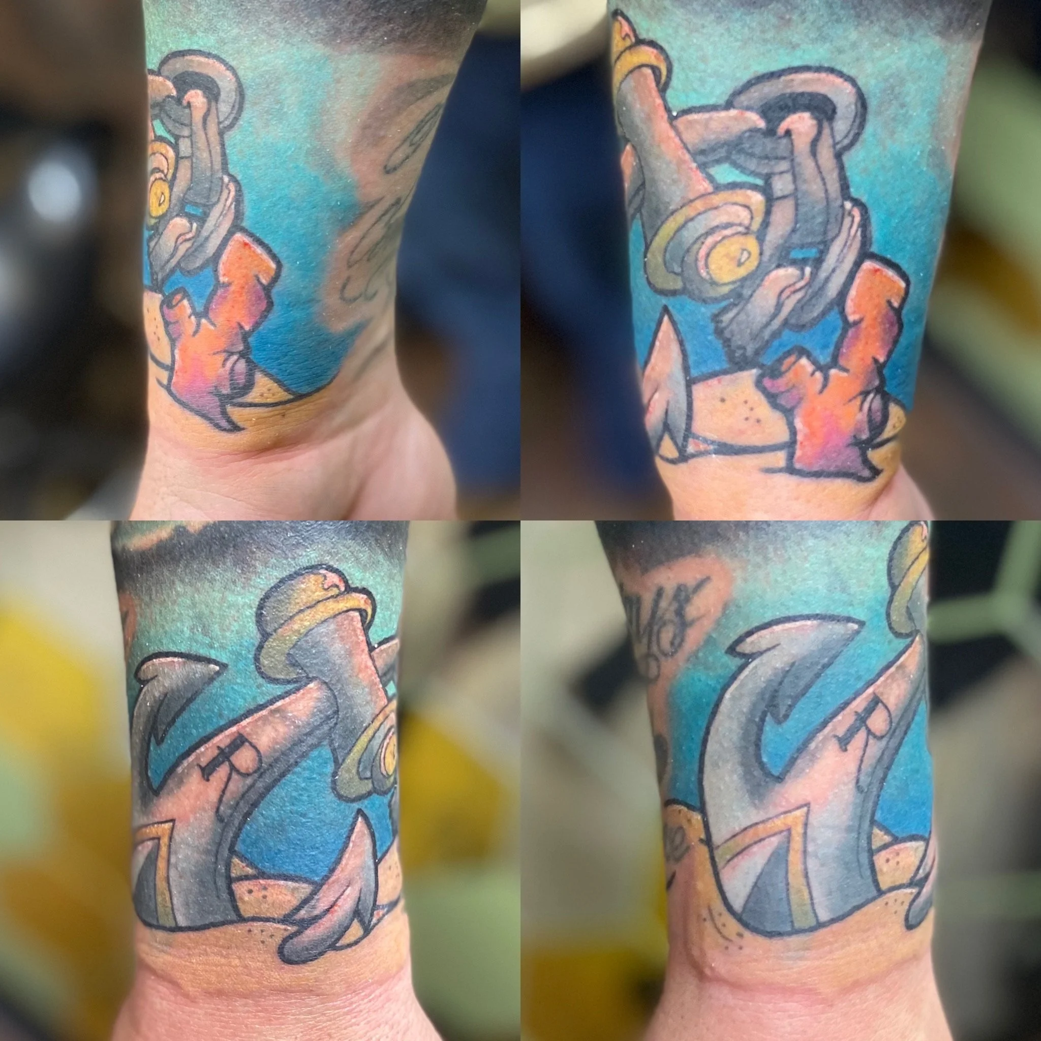 neo traditional color tattoo Englewood ohio