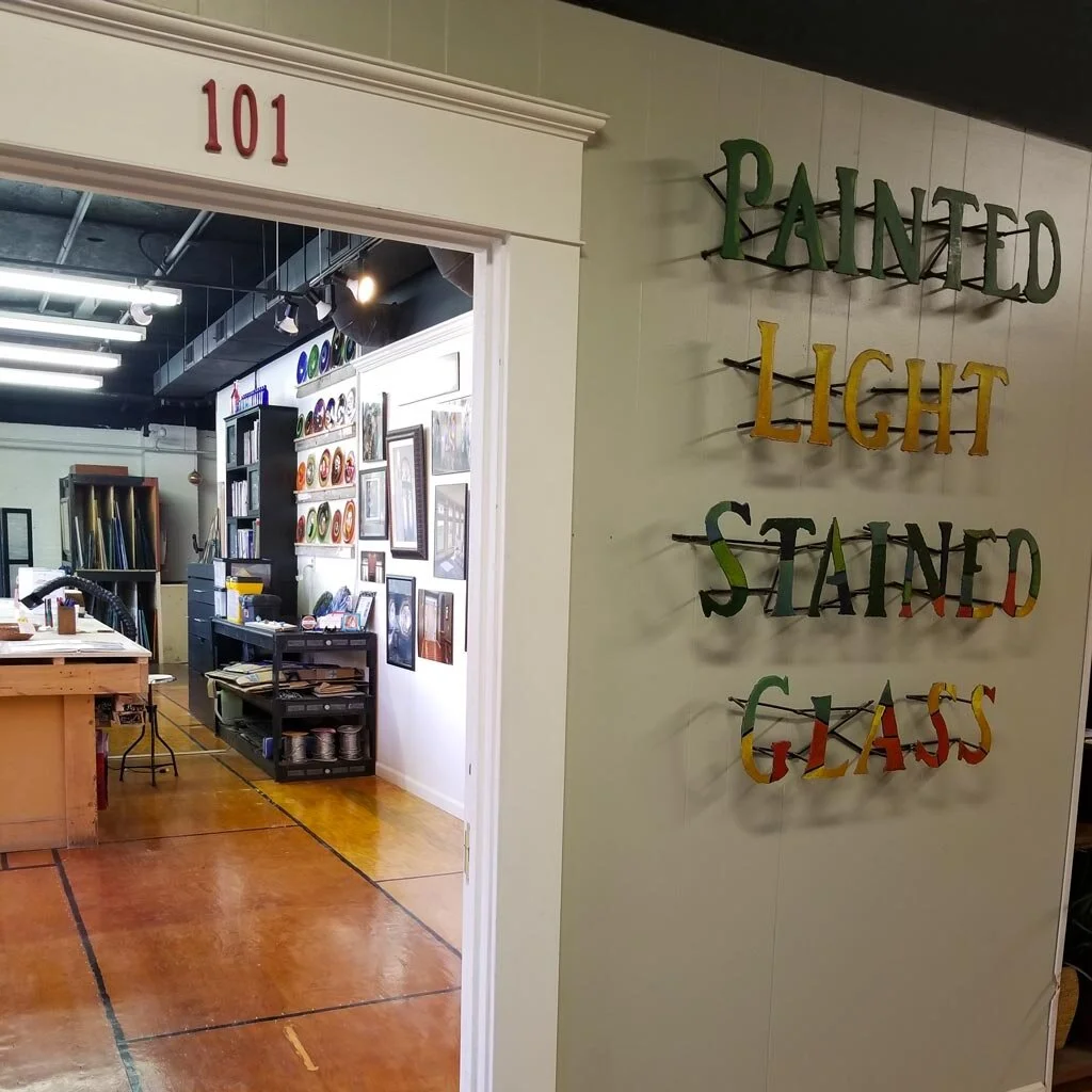 Painted Light Stained Glass