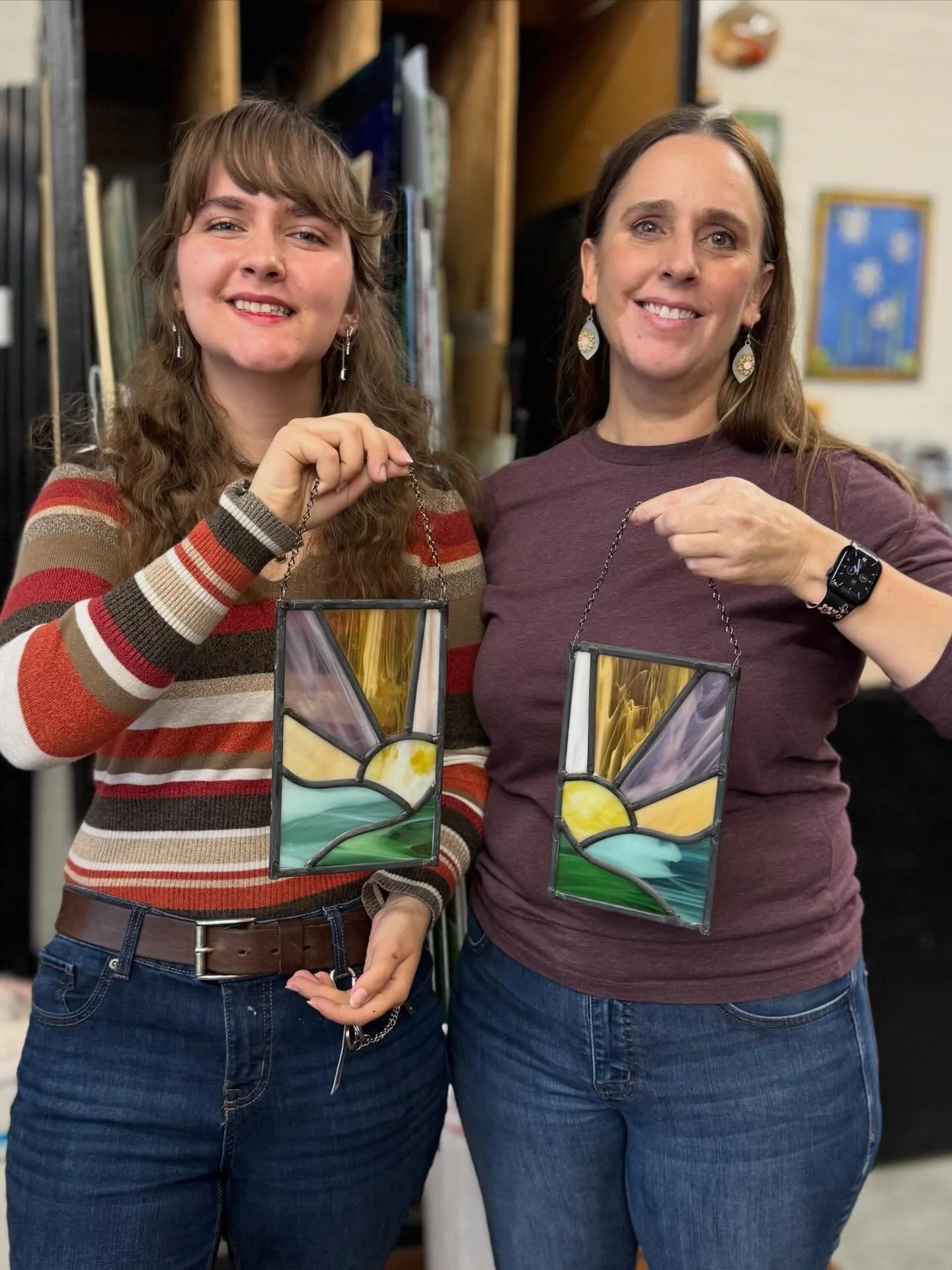 My intermediate leading workshop this weekend was such a fun, focused group. This was a more challenging build and the level of skill and care really showed in every piece. I loved watching all the windows come together. 

I&rsquo;m excited to keep a
