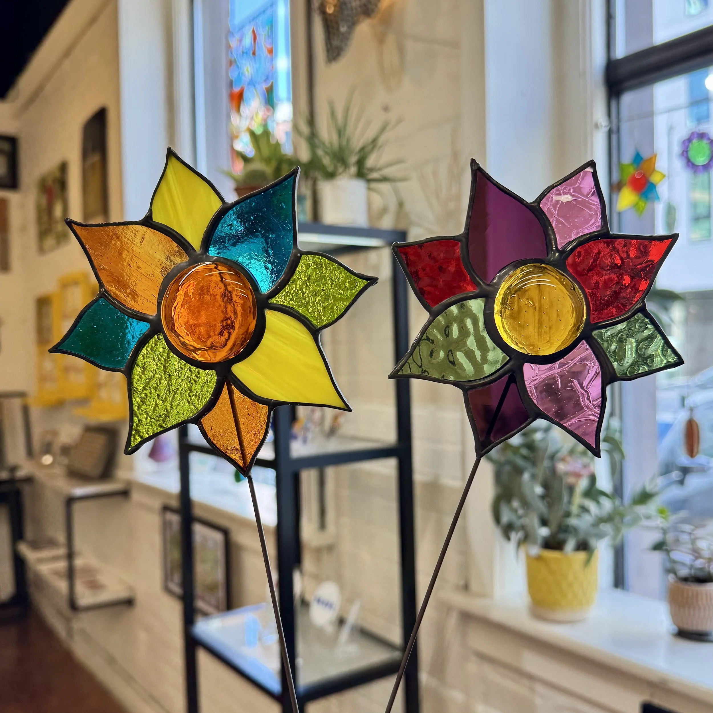 Flower Stake//Suncatcher Workshop