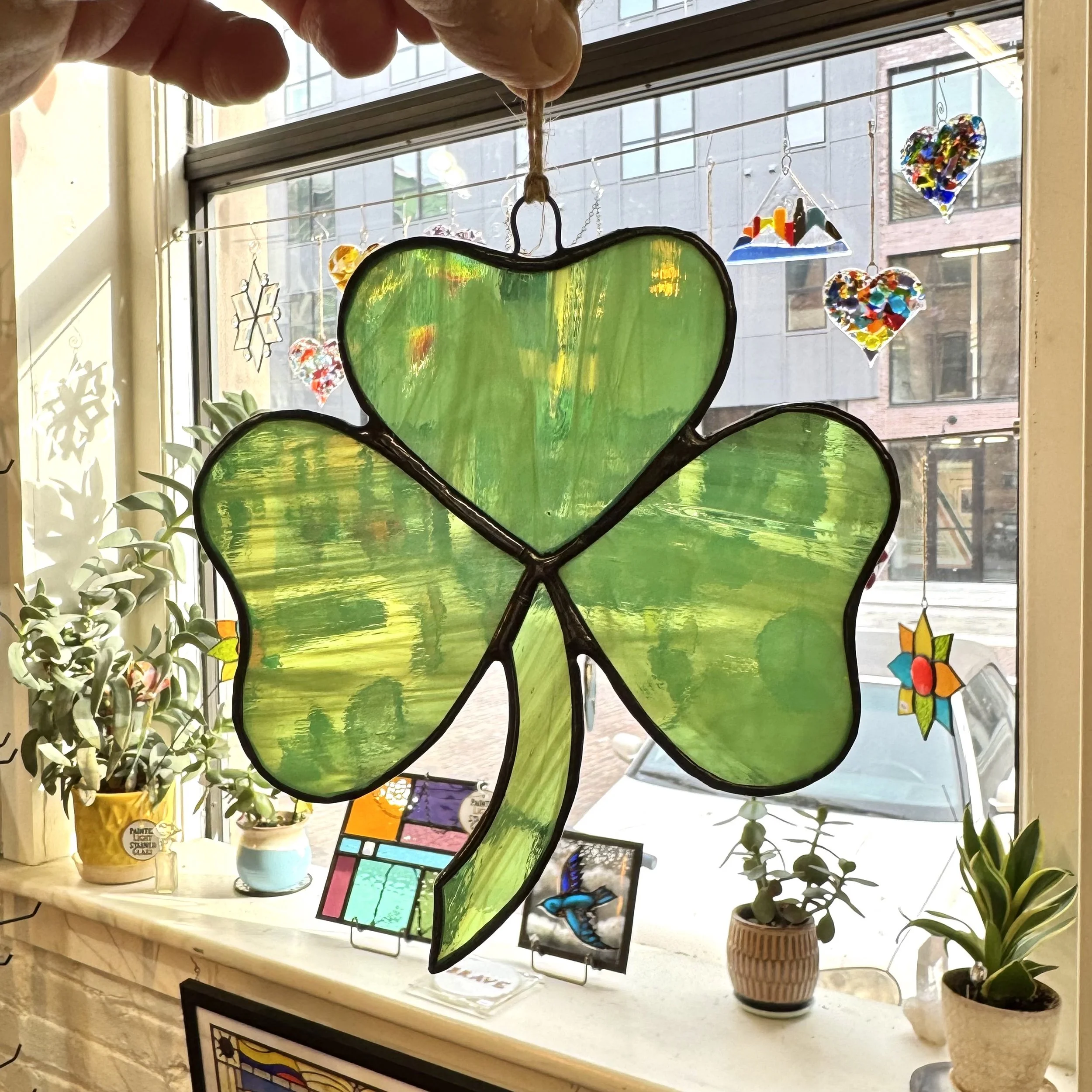 Simple Shamrock Suncatcher Workshop
