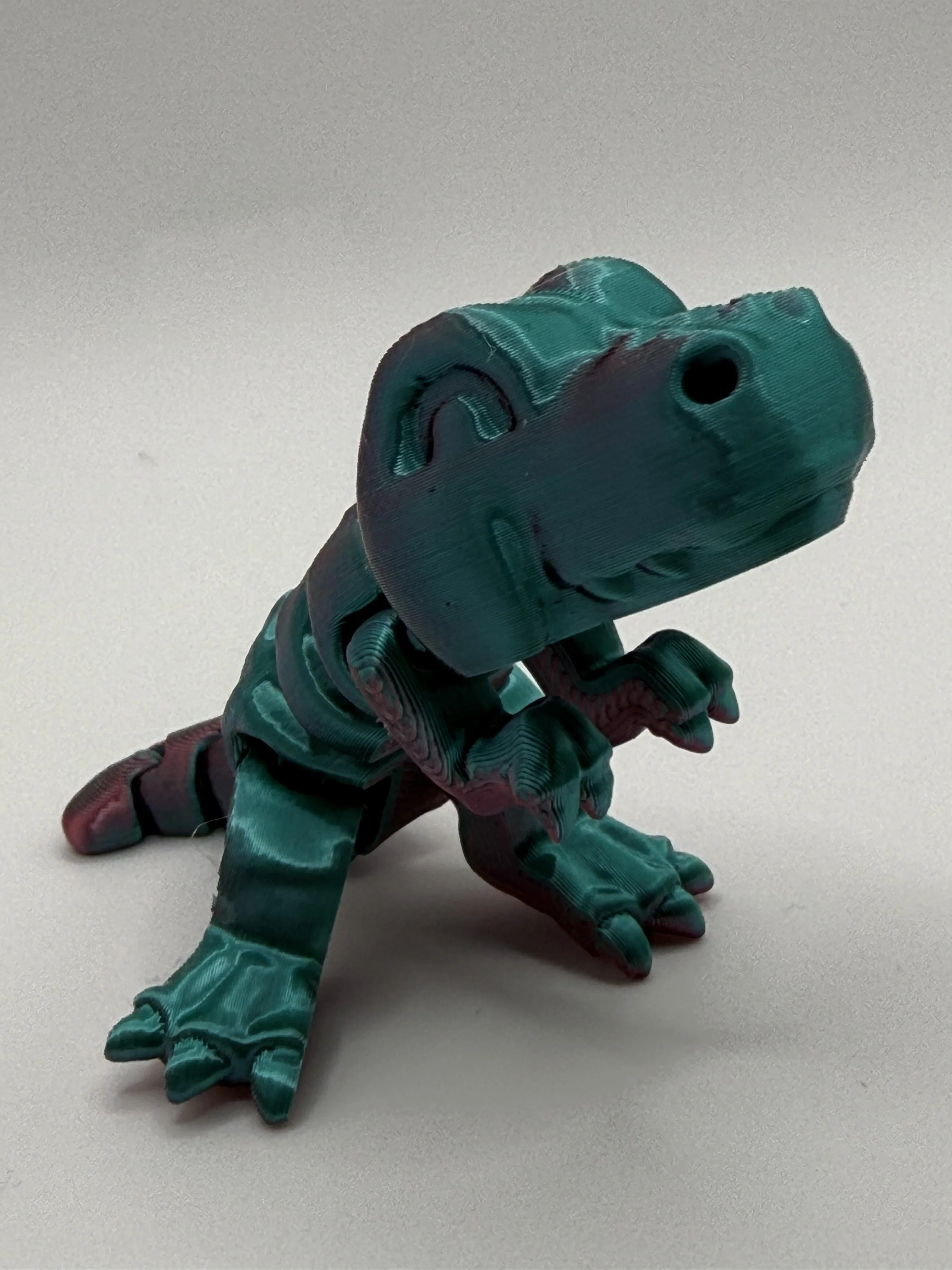 #27 galaxy green dino 