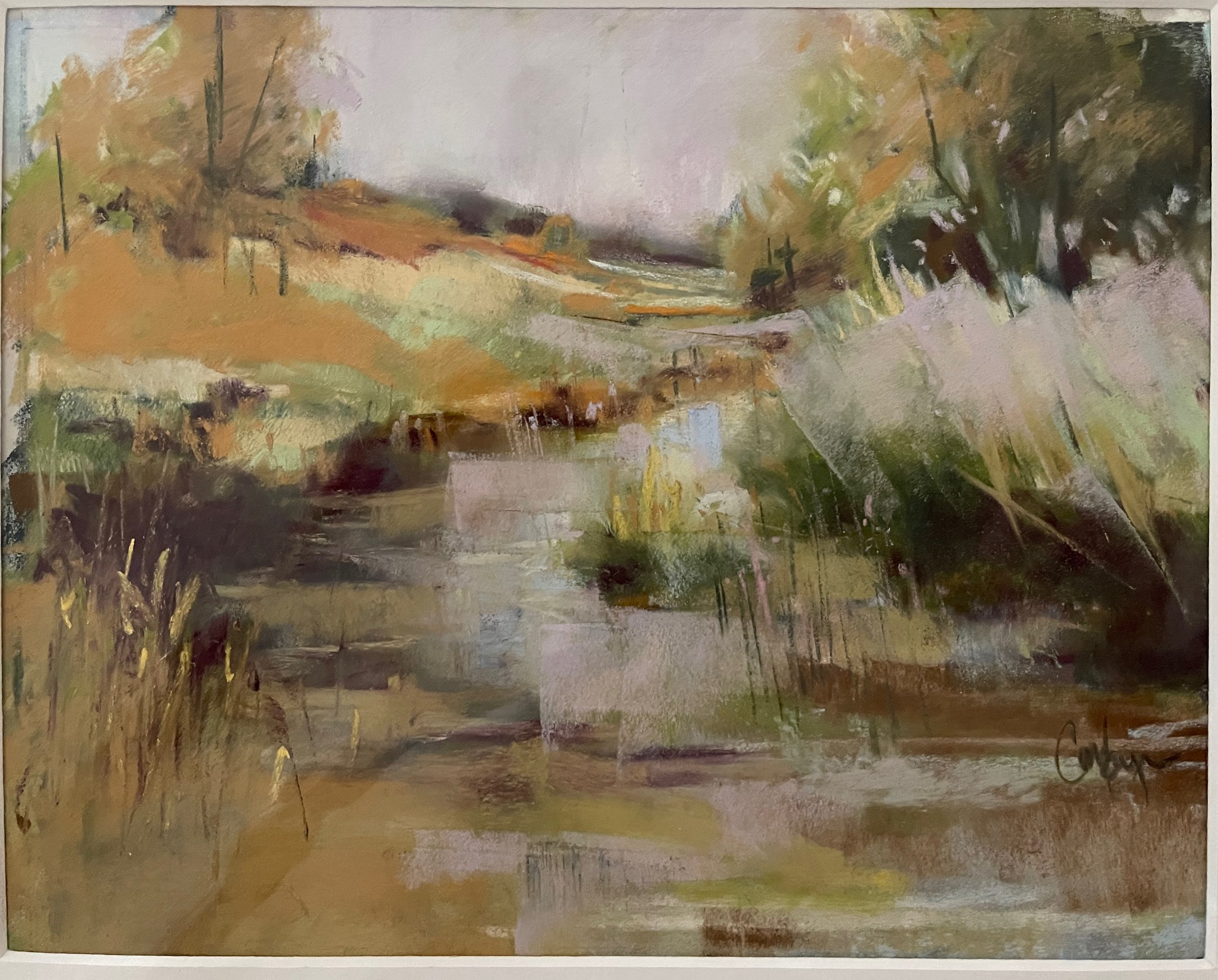 Spring, Pastel, 7" by 10"