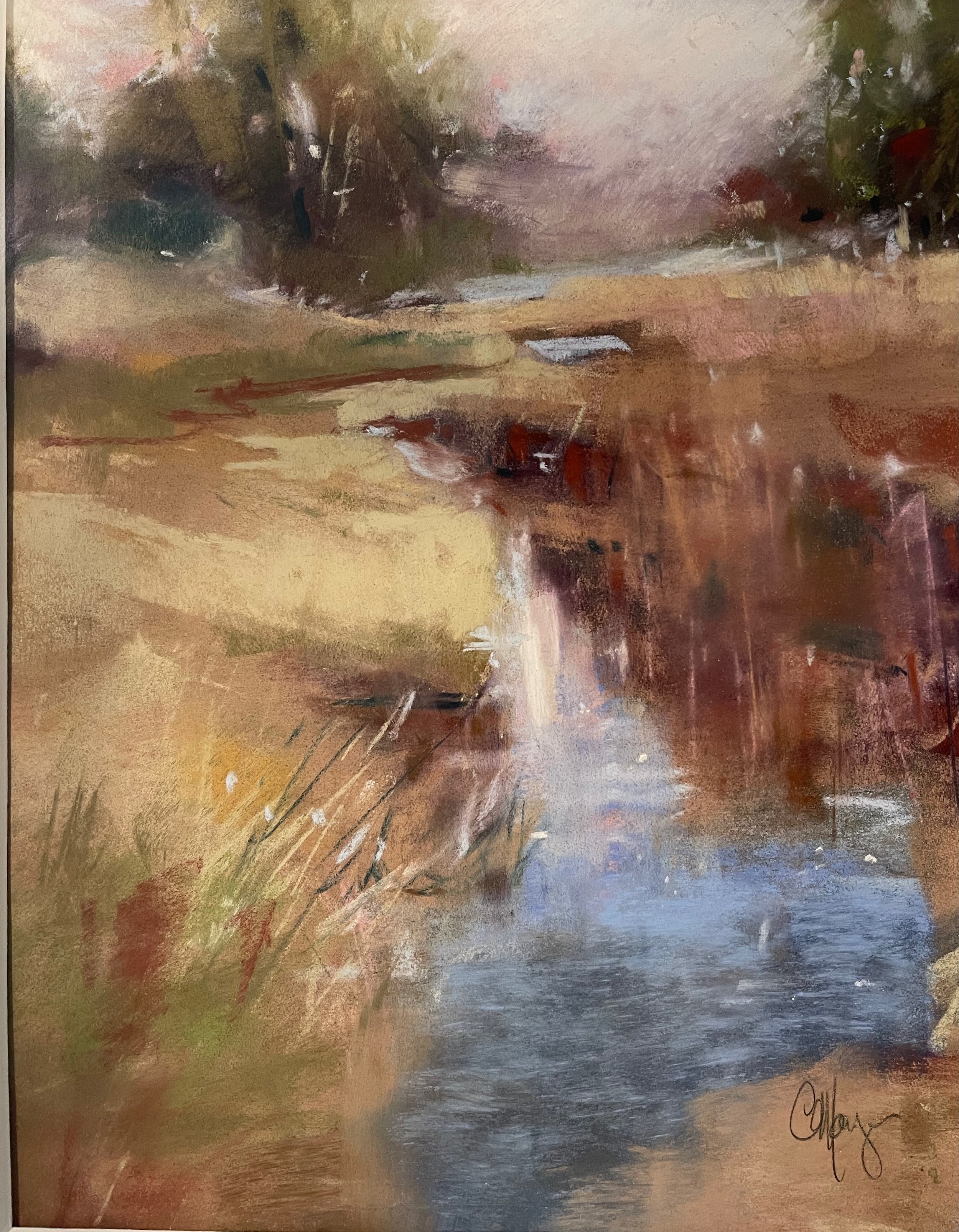 Fall2, Pastel, 11" by 7.5"