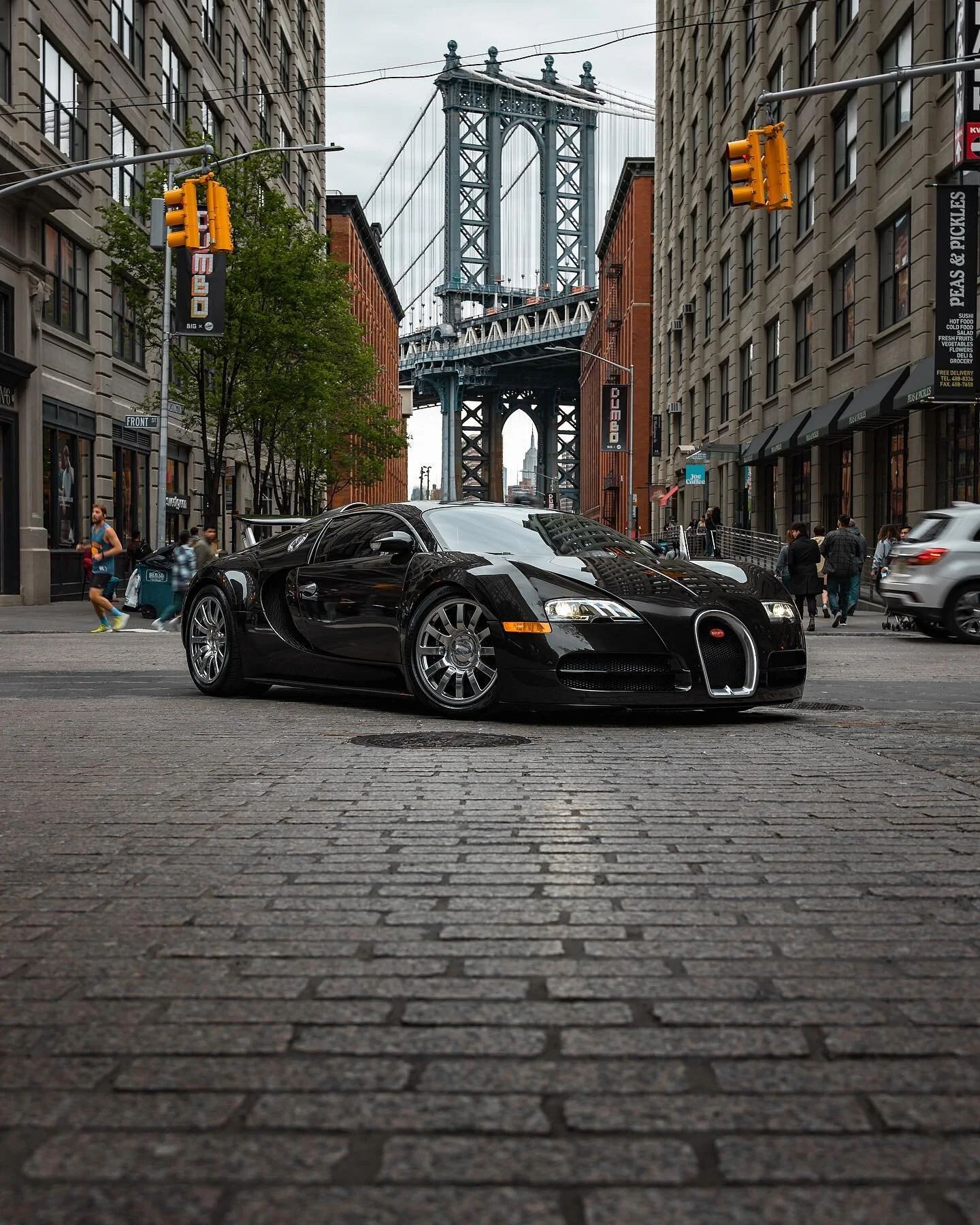 Craziest experience of my life so far. A BUGATTI!?!?!? Huge thanks to @rawscoooo and the guys at @abushi for thinking about me for this one, will never forget this day. From riding in the Bugatti to location to shutting down the popular brooklyn brid