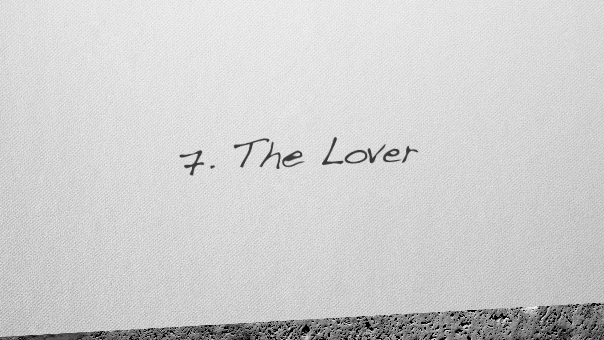 7. The Lover