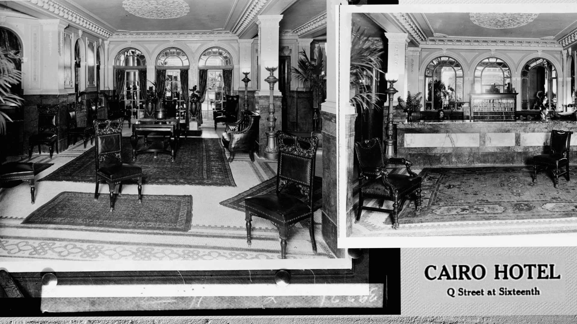Cairo Hotel Lobby Q Street at Sixteenth