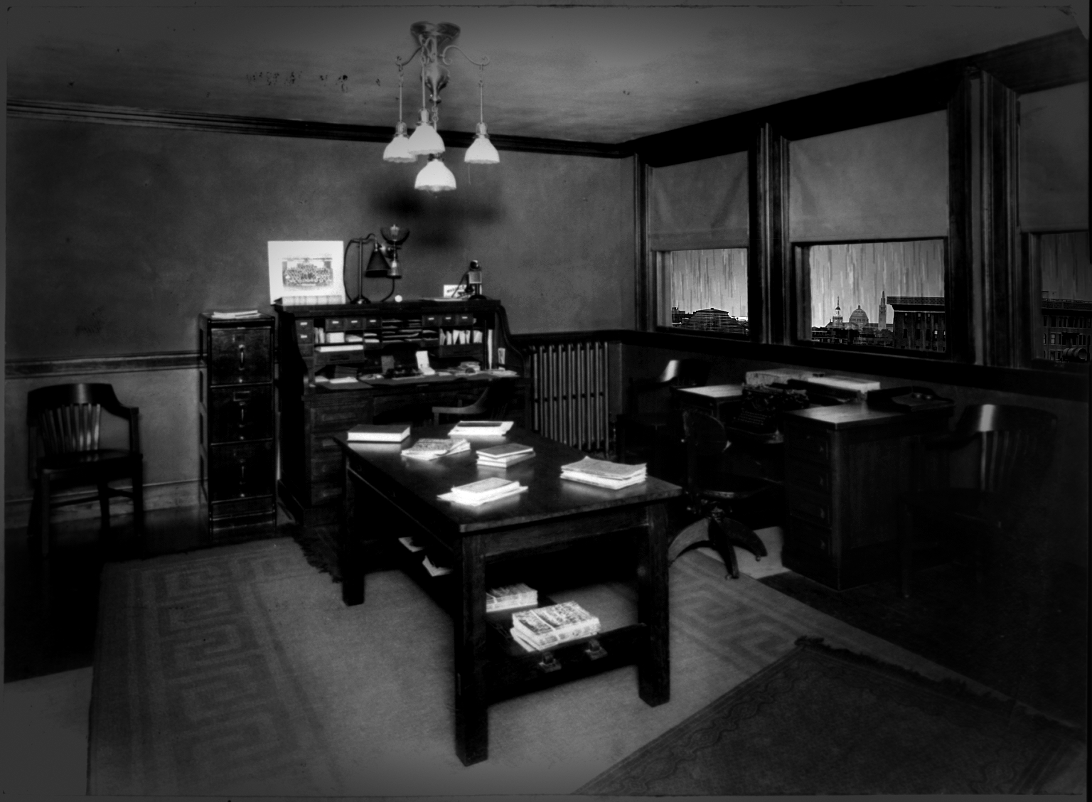 empty office of Dupont Investigations