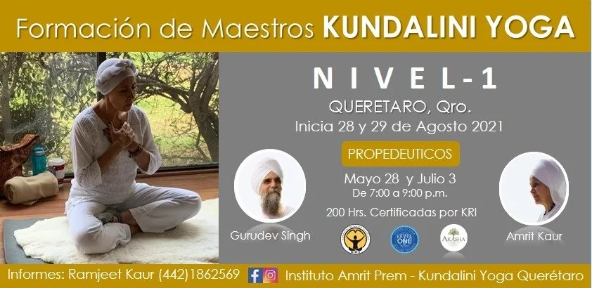 Formación de Maestros de Kundalini Yoga - Nivel 1 (Querétaro)