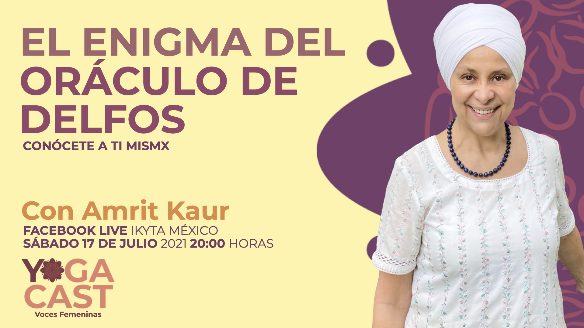 YOGACAST T2 EP. 03 : El enigma del Oráculo de Delfos: Conócete a ti mismx, con Amrit Kaur