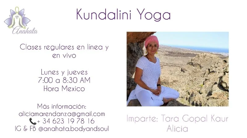 Kundalini Yoga: Clases regulares en línea y en vivo