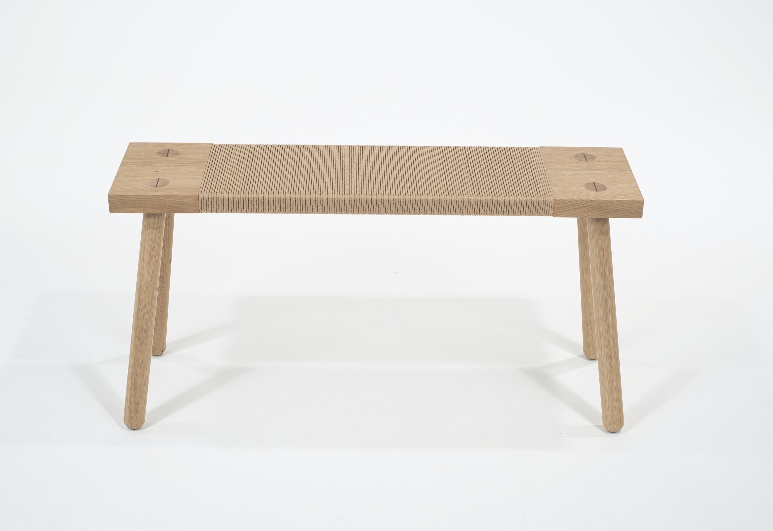Oak and Danish Cord Bench 2.jpeg