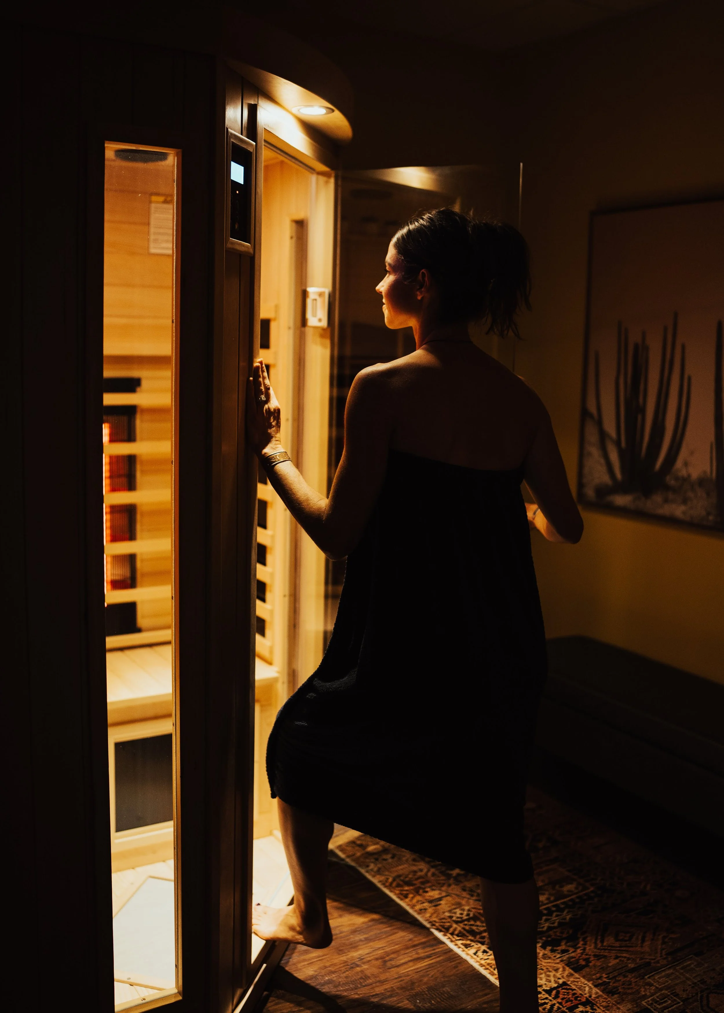 Infrared Sauna at Nu Wave Acupuncture Columbus, Ohio