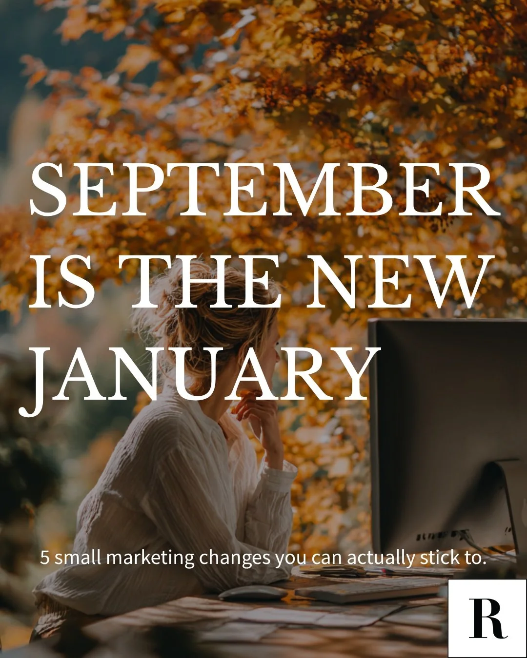 September is basically the second January. 🍎📅

Back to school starts. Toronto traffic gets busy again. The gyms fill up. Your calendar suddenly looks a LOT less relaxed than it did in August.

There&rsquo;s something about September that makes us w