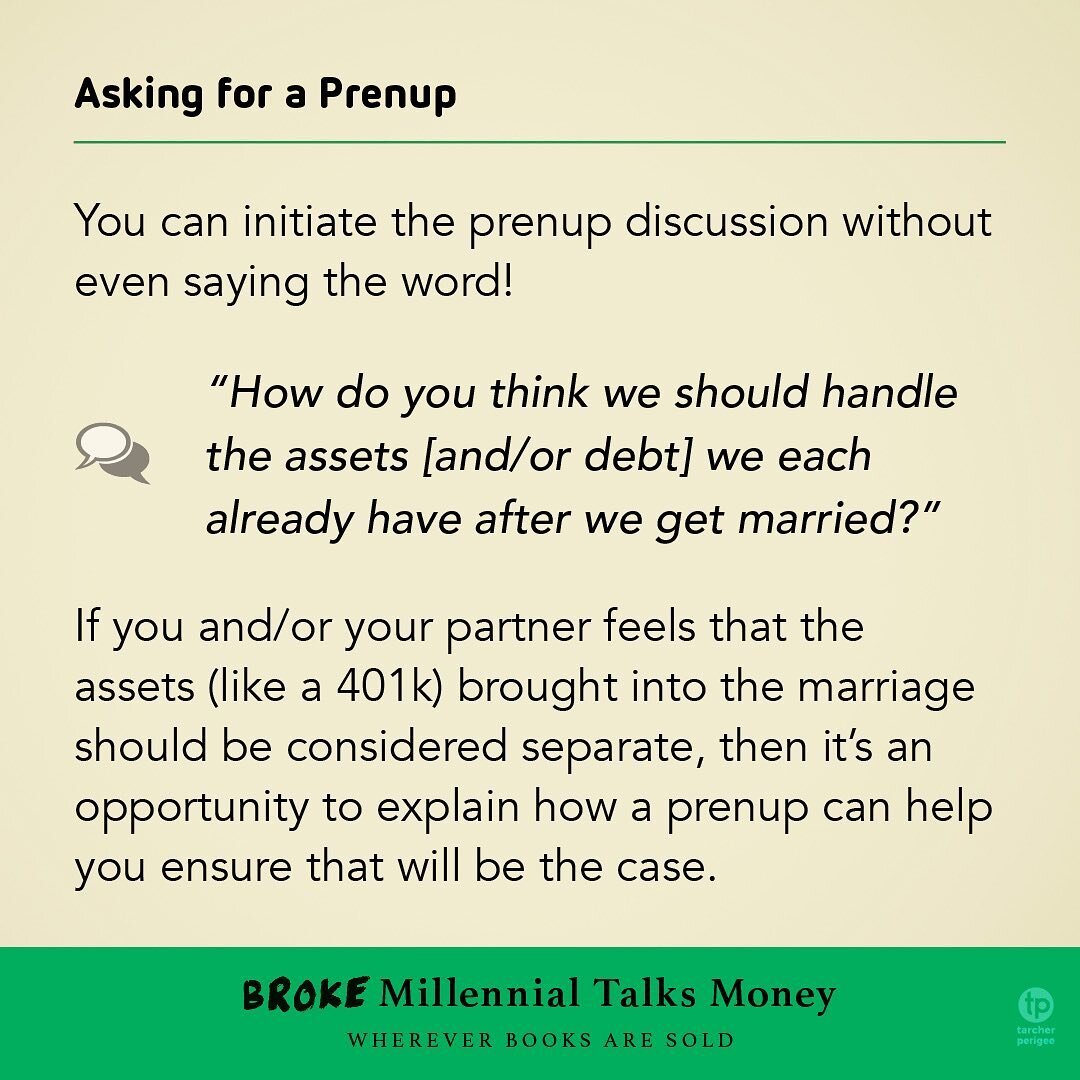 We all know I LOVE a prenup! This shouldn&rsquo;t be a controversial take. You should 100% know the terms &amp; conditions that would apply to your situation in the case of a divorce. If you don&rsquo;t set them yourself, then you&rsquo;ll be ruled b