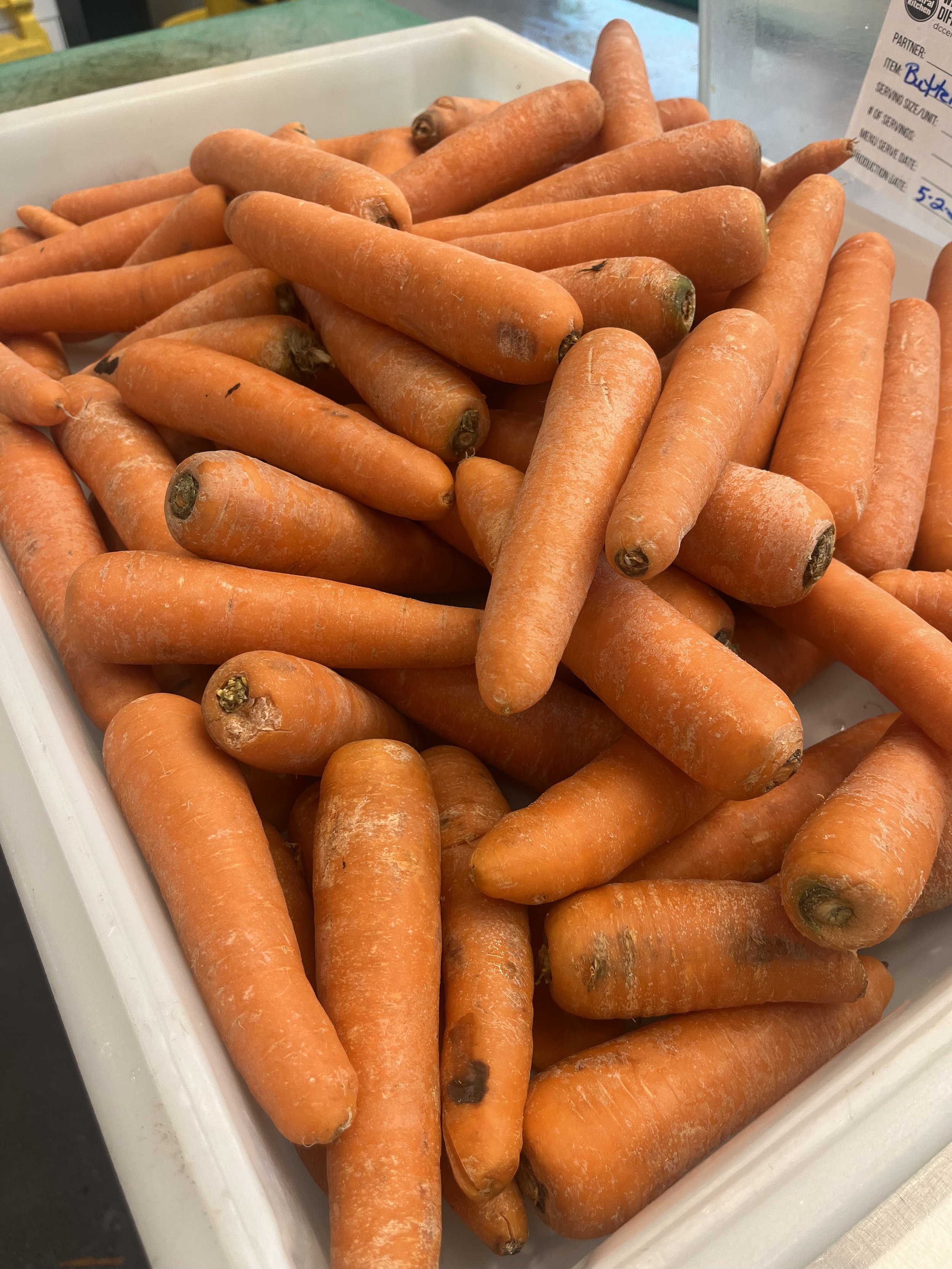 On what a few hundred carrots can teach you