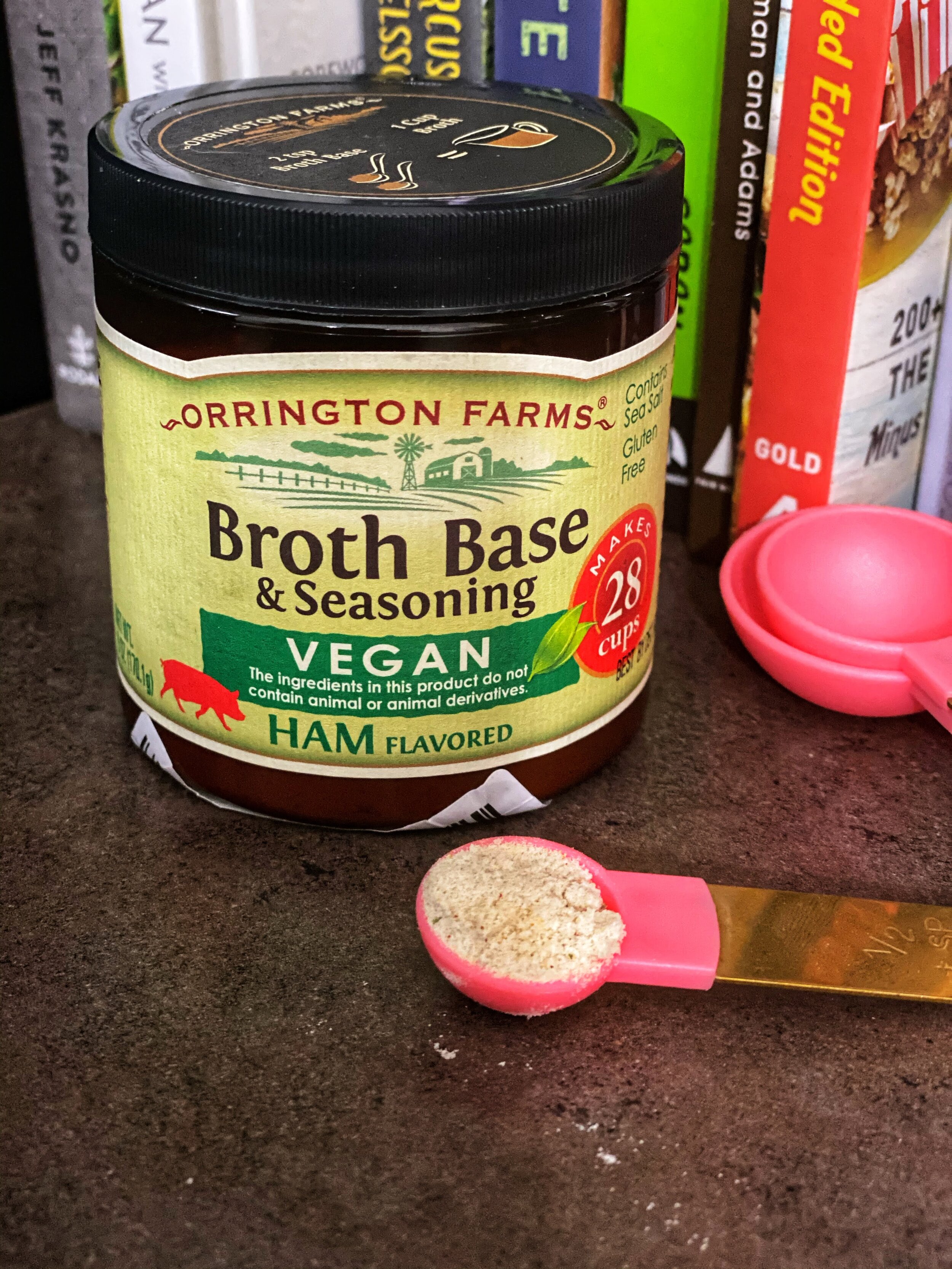 Orrington Farms Broth Bases & Seasoning Vegan Ham Flavored 28 Cups
