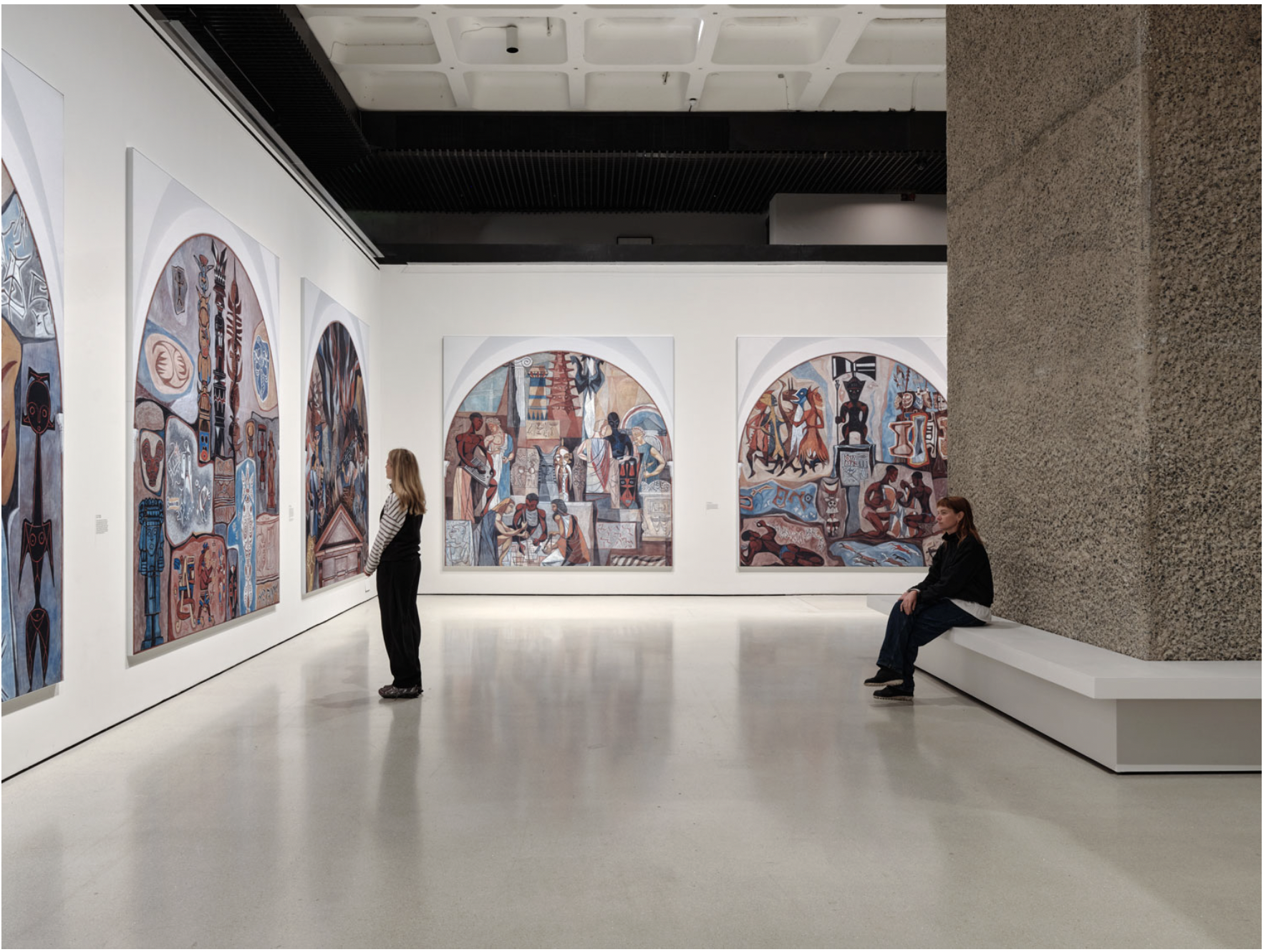 Project a Black Planet: The Art and Culture of Panafrica, installation view, 11 June – 6 September 2026. © Thomas Adank, Barbican Art Gallery.