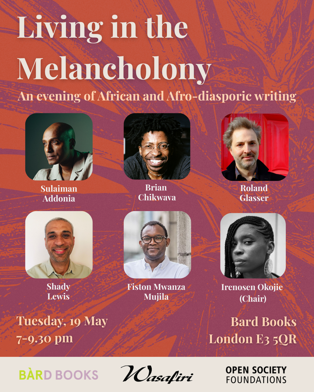 living in the melancholony wasafiri event