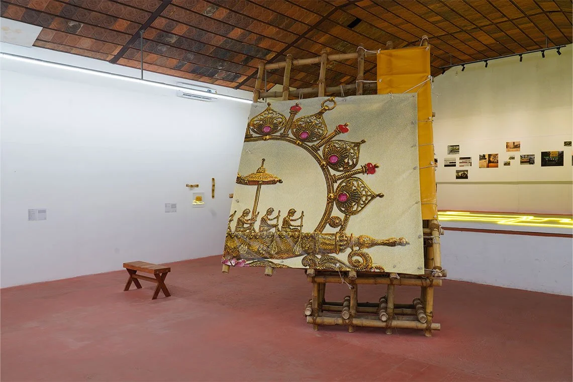 Like Gold exhibition installation view Kochi Biennale Vikram Divecha