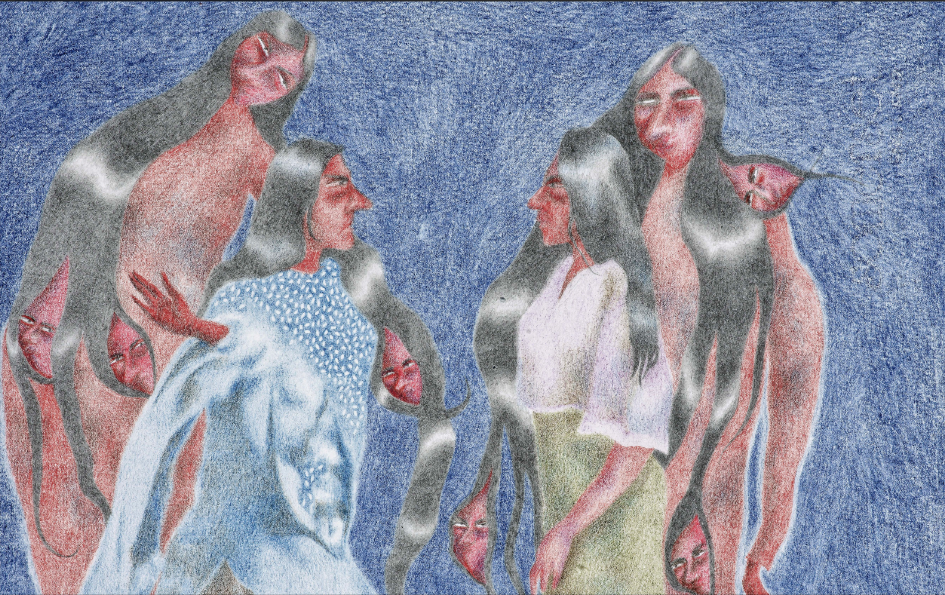 Fatima Kaleem Khan artwork Canvas magazine feature Vamika Sinha