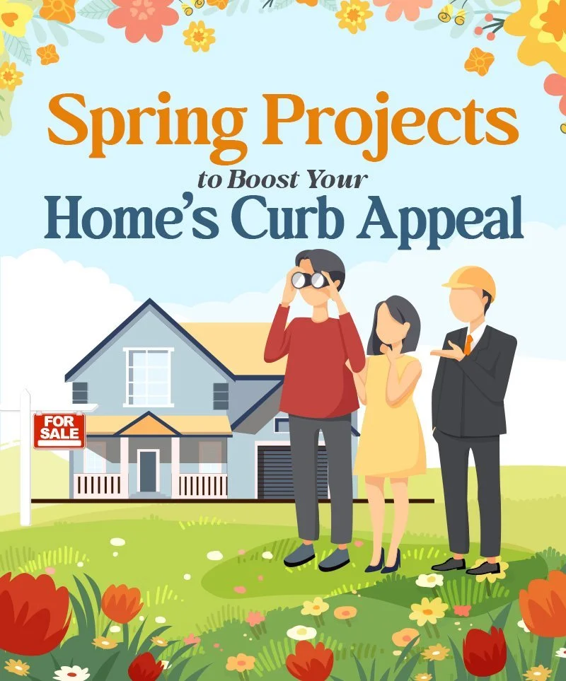 feature image of Curb Appeal Projects to Focus On If You Want To Sell Your Home This Spring – North Jersey Real Estate Insights by The DeSilva Team