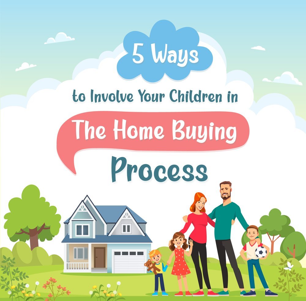 feature image of 5 Ways to Involve Your Children in The Home Buying Process – North Jersey Real Estate Insights by The DeSilva Team