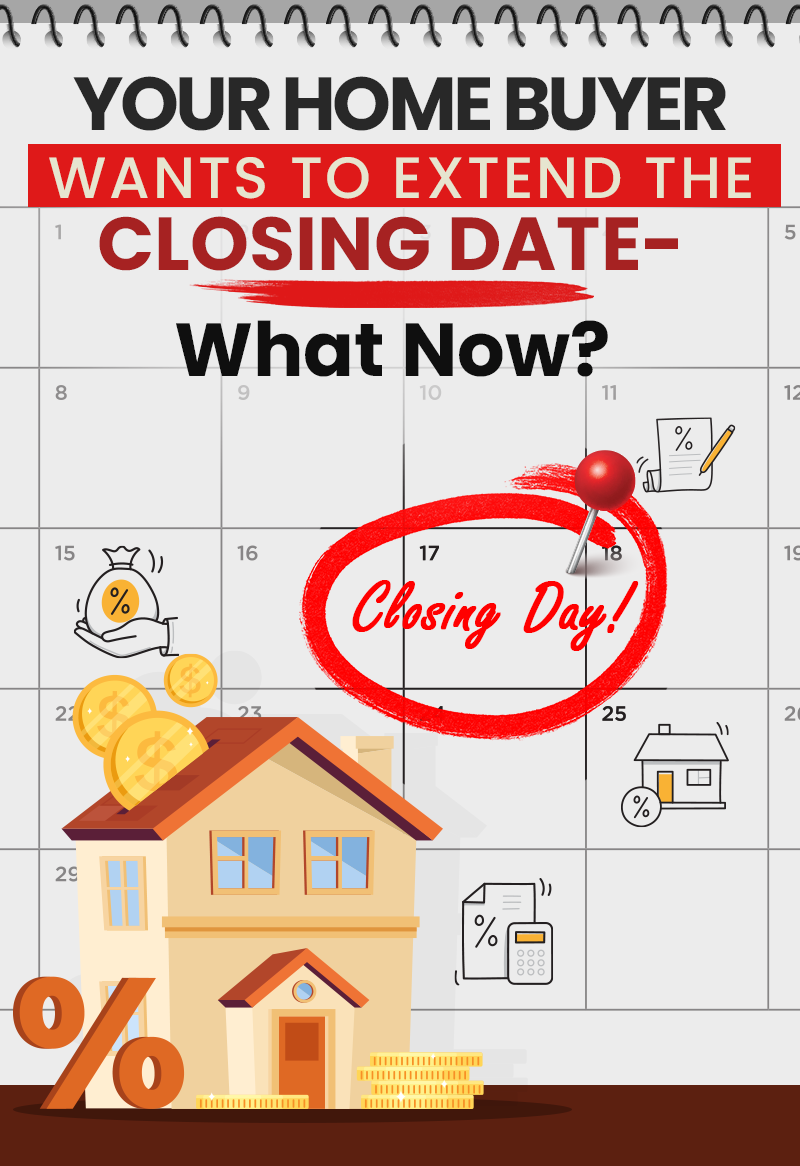 Your Home Buyer Wants To Extend The Closing Date—What Now? [PART 1] – North Jersey Real Estate Insights by The DeSilva Team,Eric DeSilva