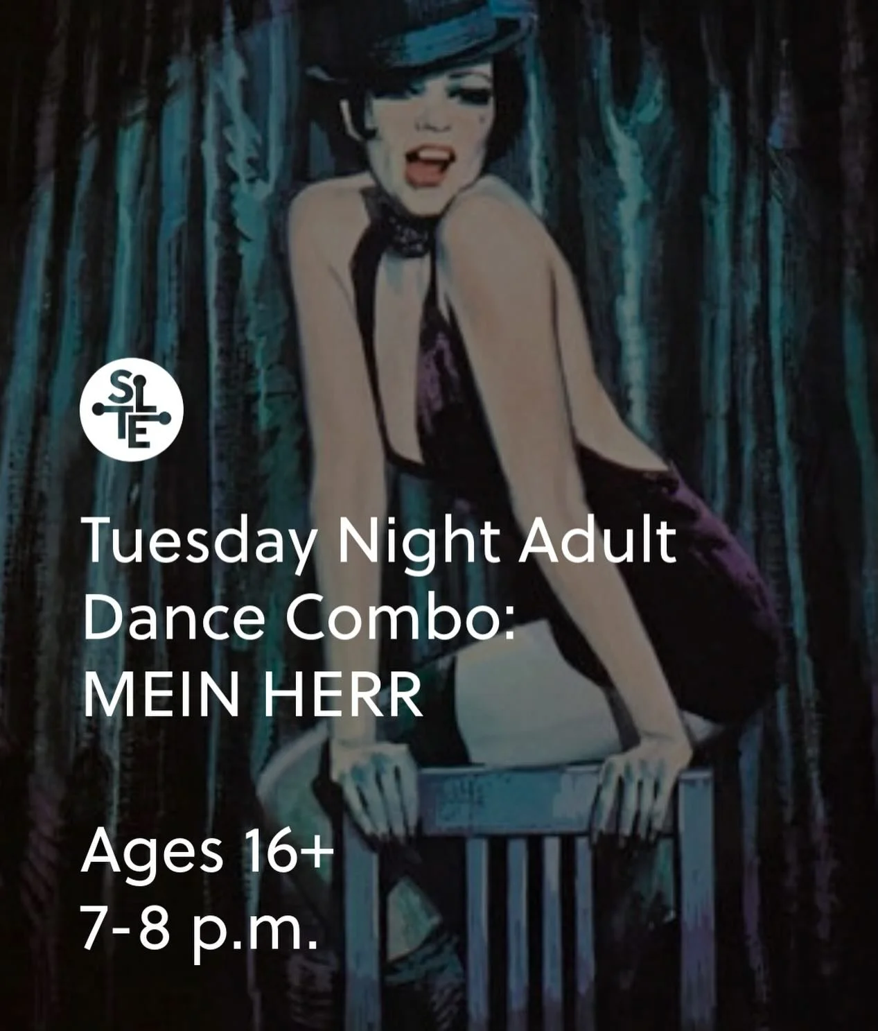 Life is a cabaret &hellip; come dance on Tuesday nights from 7-8 to Broadway&rsquo;s best songs with Erin Crouch Smith! $20 drop in, or get a teen class punch card good for musical theater dance on Tuesdays and tap on Fridays!