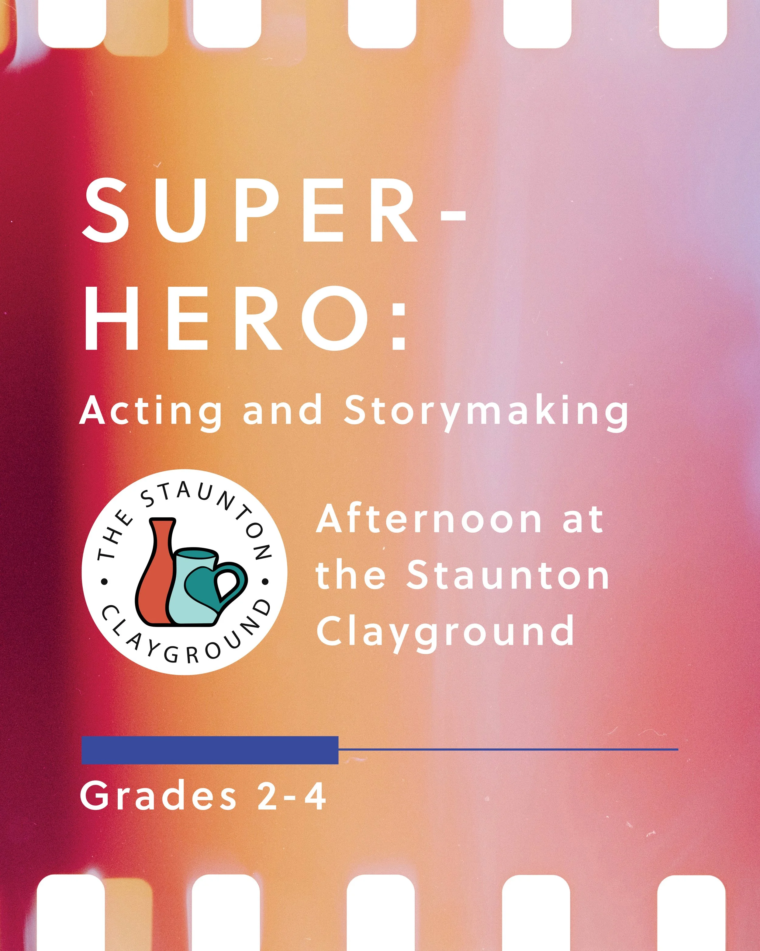 Superhero! | June 15-18 (no camp on 6/19 Juneteenth)