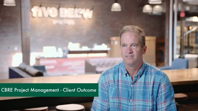 CBRE Project Management-Client Outcome "Five Below"